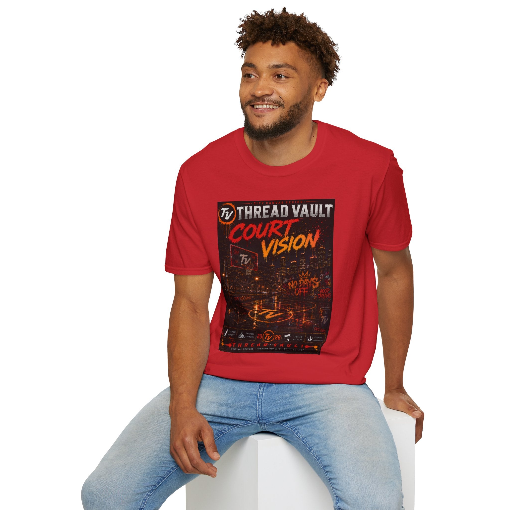 Court Vision | City Canvas Series | CVC-005 | Premium Graphic Tee