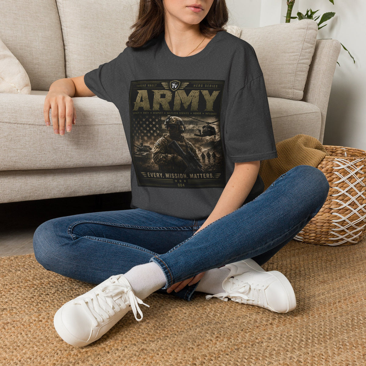 Army / Hero Series / TVH-004 / Premium Graphic Tee