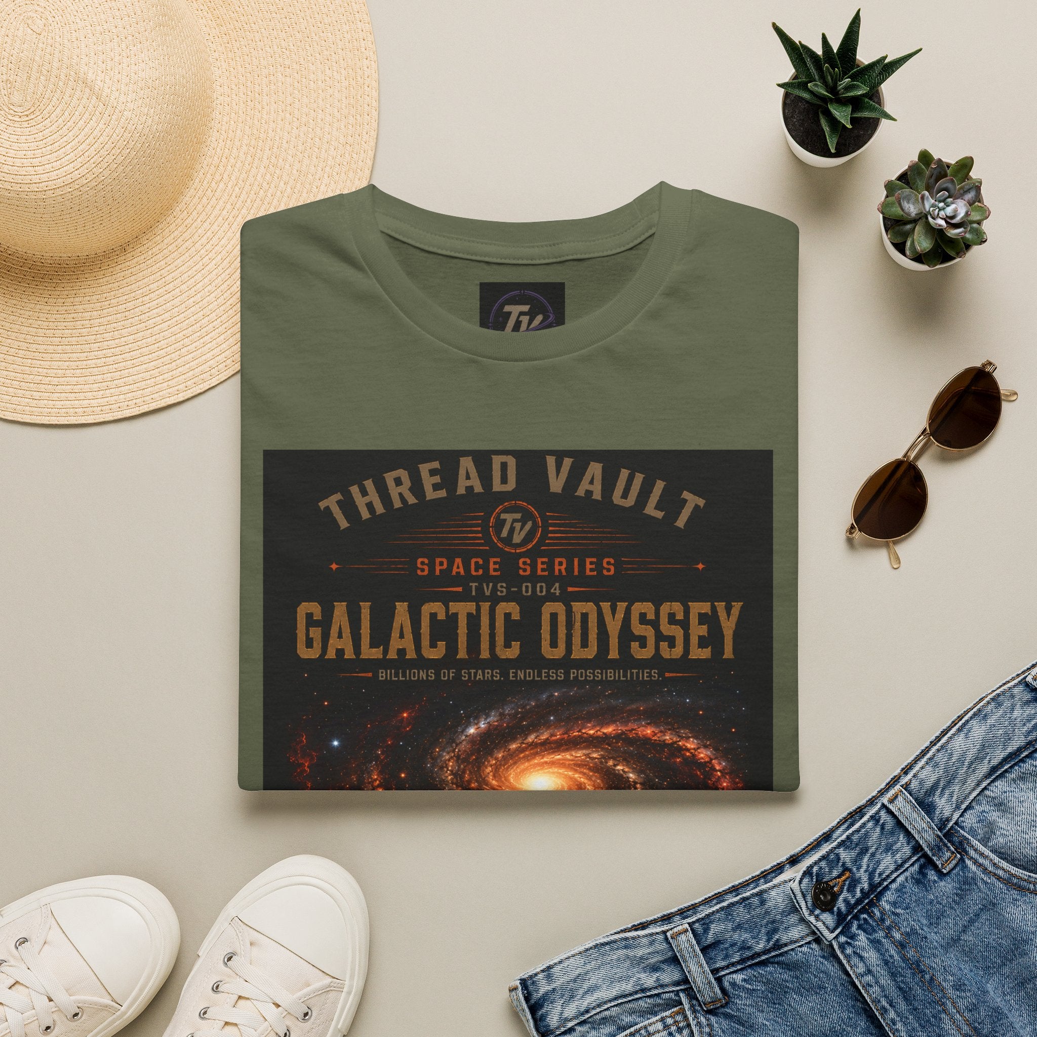 Galactic Odyssey | Space Series | TVS-004 | Premium Graphic Tee
