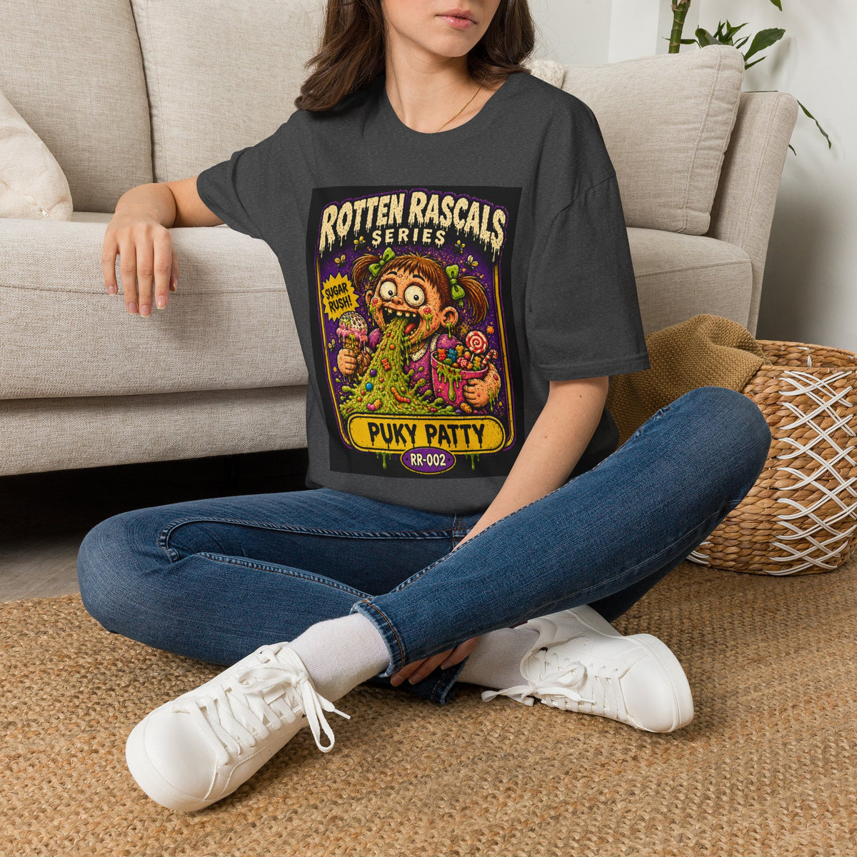 Puky Patty | Rotten Rascals Series | RR-002 | Premium Graphic Tee