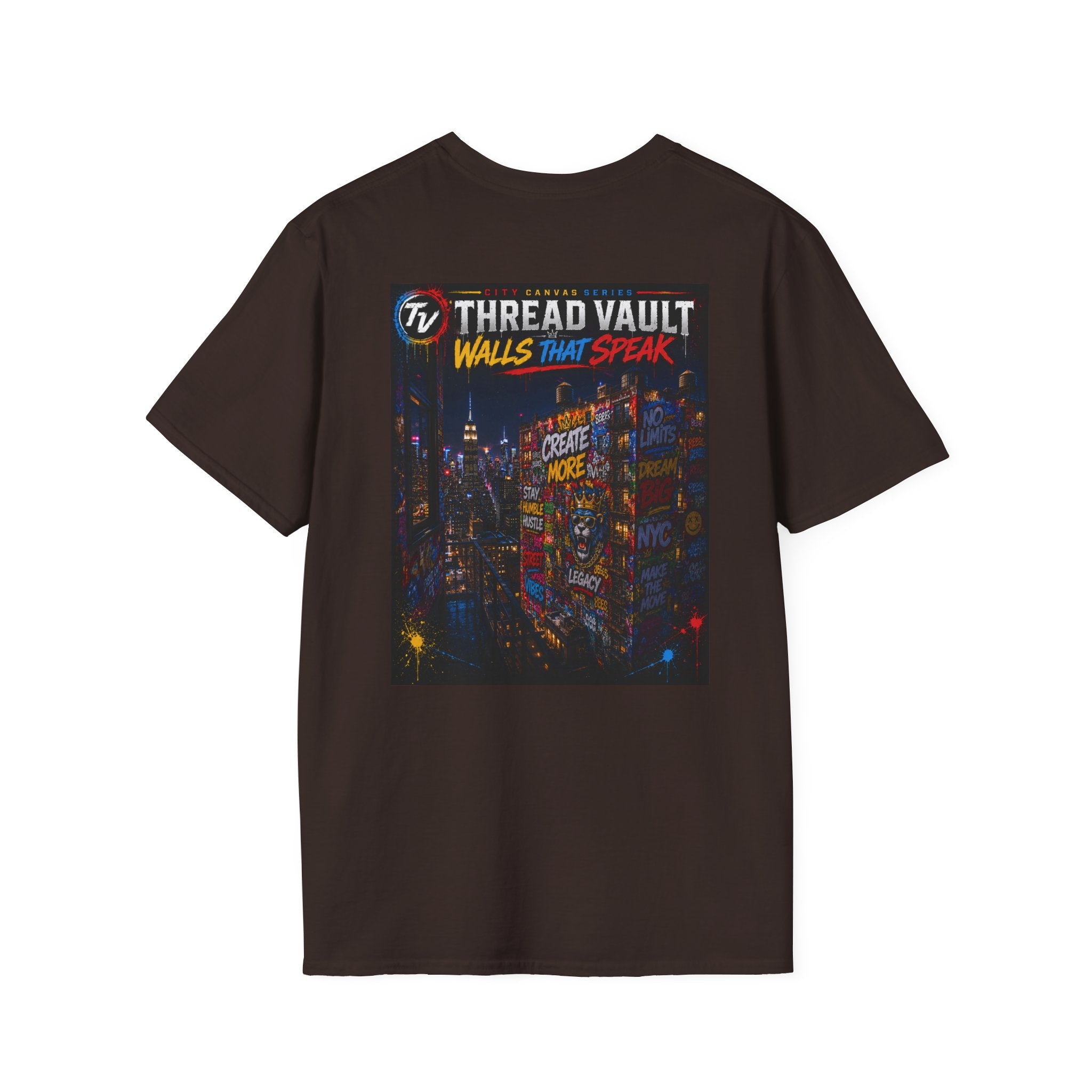 Walls That Speak | City Canvas Series | CVC-010 | Premium Graphic Tee