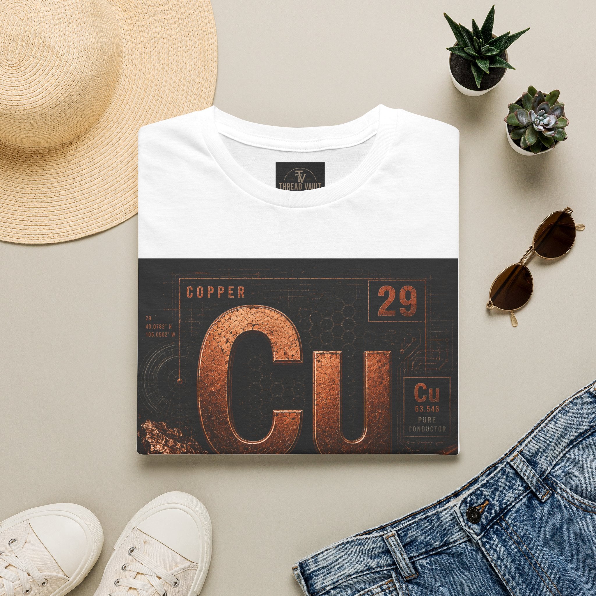 Copper | Element Series TVE-005 | Premium Graphic Tee