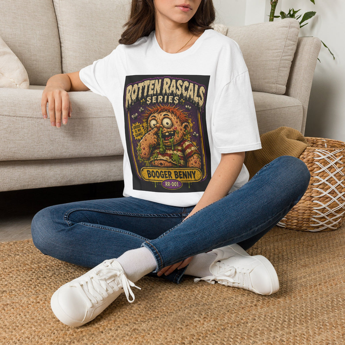 Booger Benny | Rotten Rascals Series | RR-001 | Premium Graphic Tee