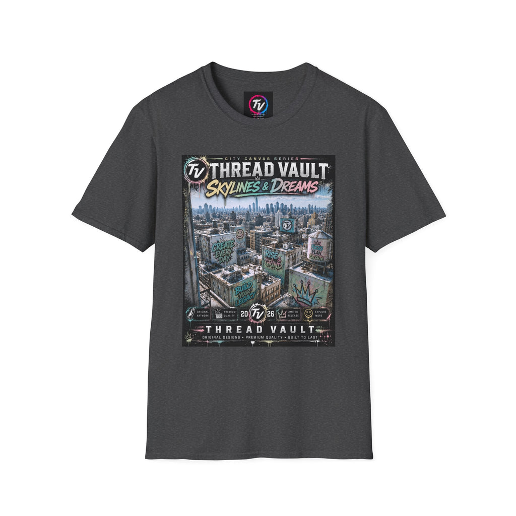Skylines & Dreams | City Canvas Series | CVC-009 | Premium Graphic Tee