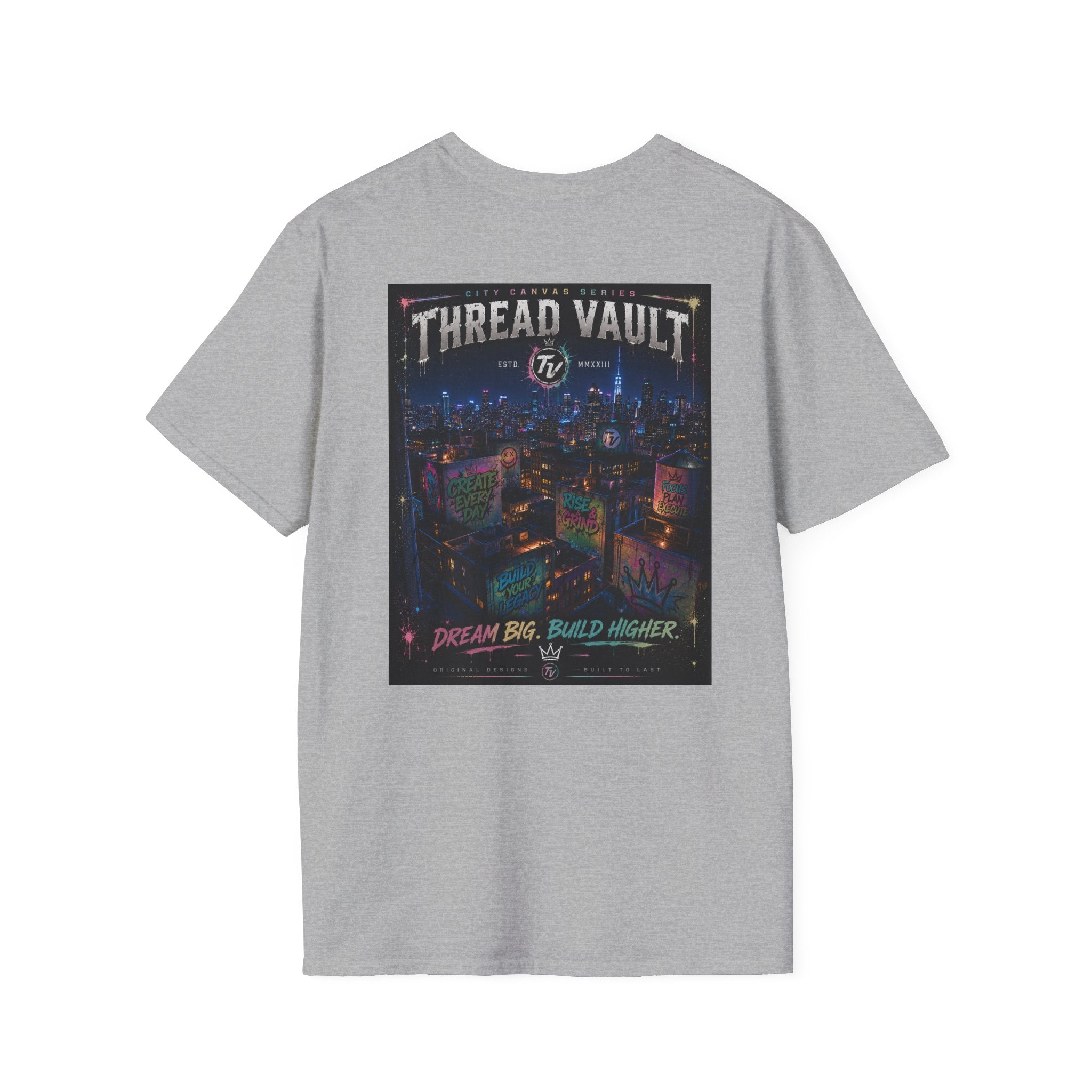 Skylines & Dreams | City Canvas Series | CVC-009 | Premium Graphic Tee