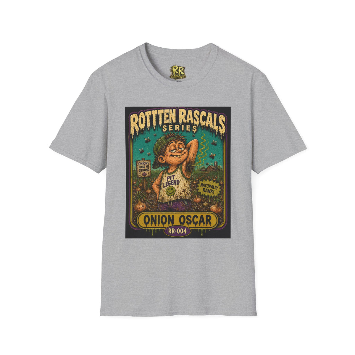 Onion Oscar | Rotten Rascals Series | RR-004 | Premium Graphic Tee