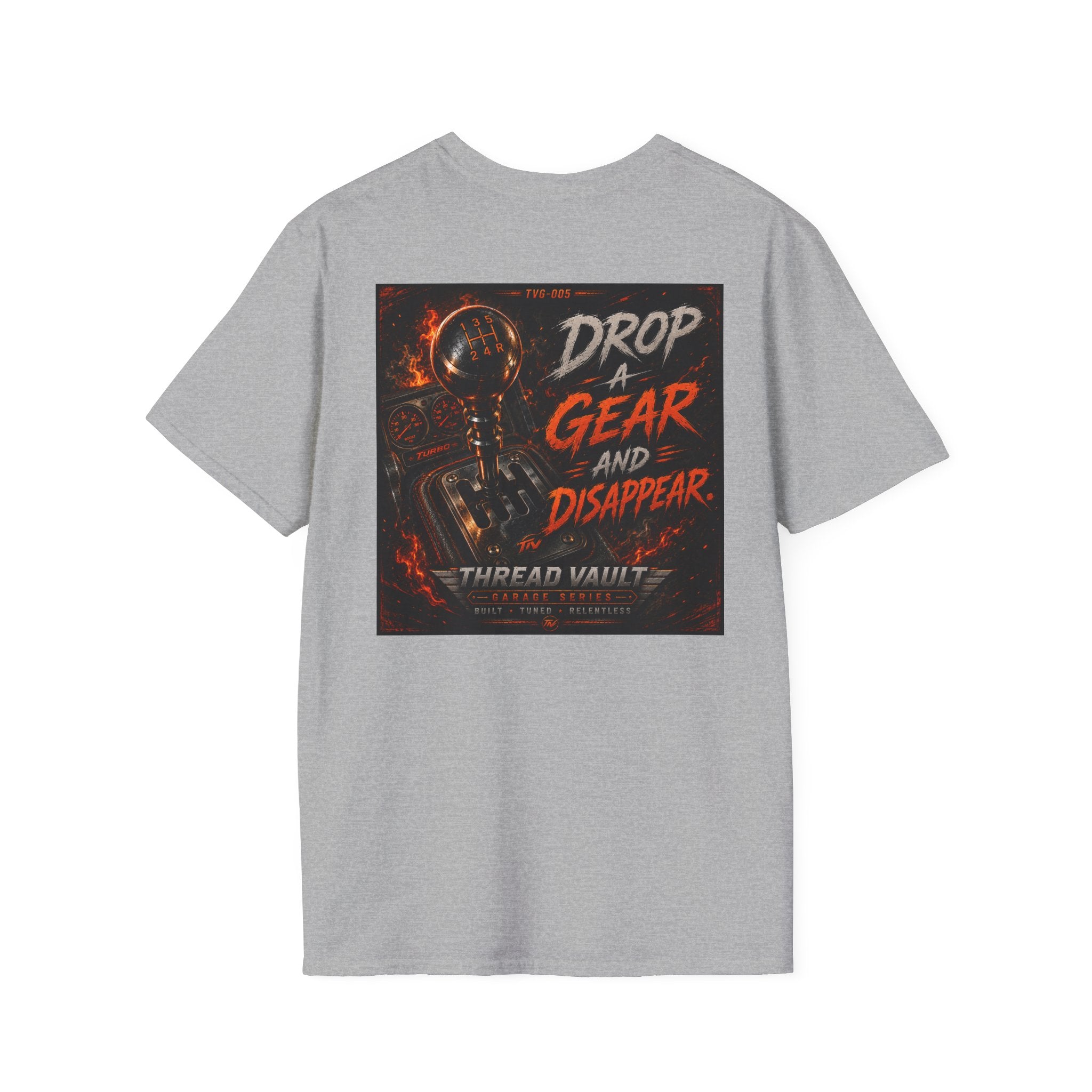Shift Gears | Garage Series | TVG-005 | Premium Graphic Tee