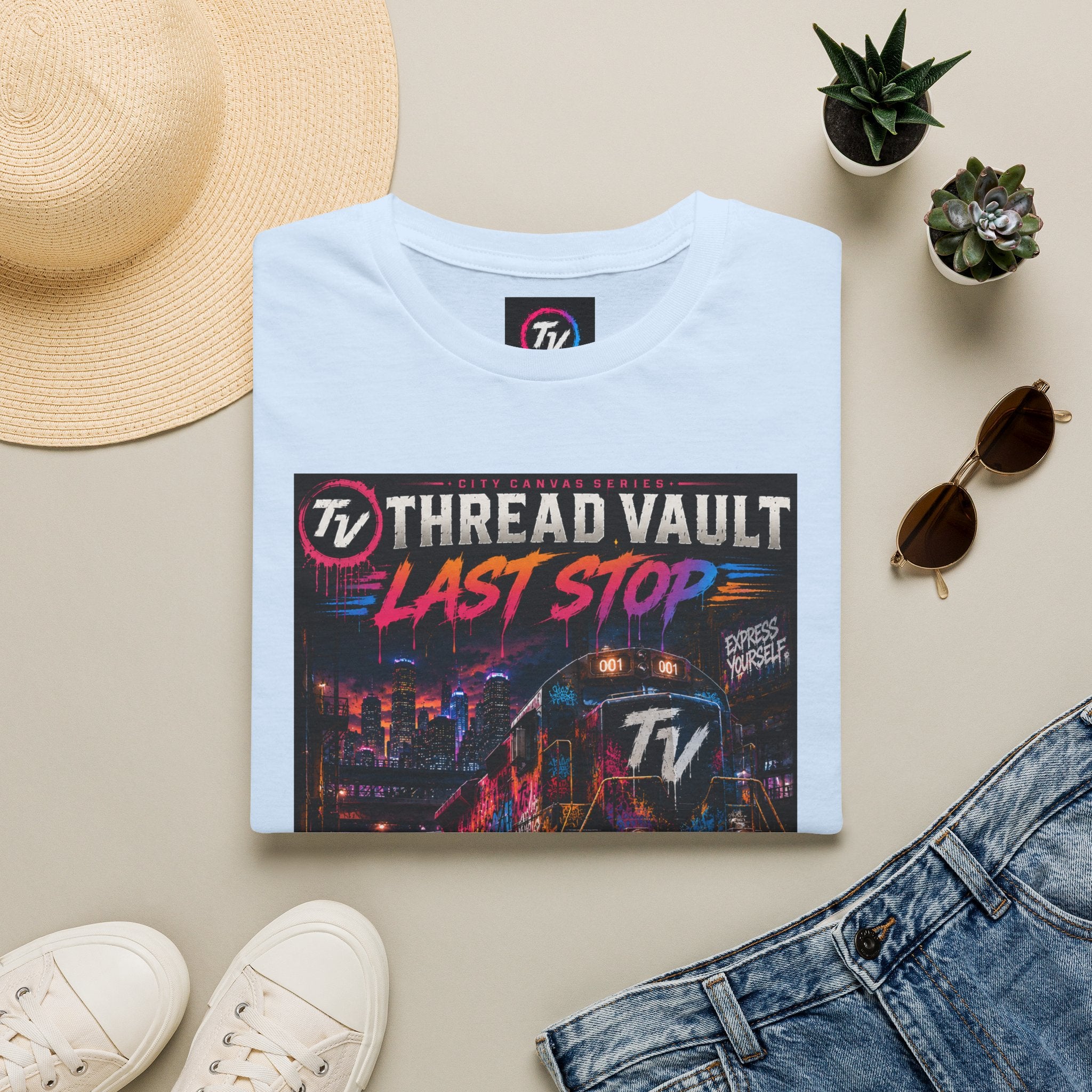 Last Stop | City Canvas Series | CVC-002 | Premium Graphic Tee
