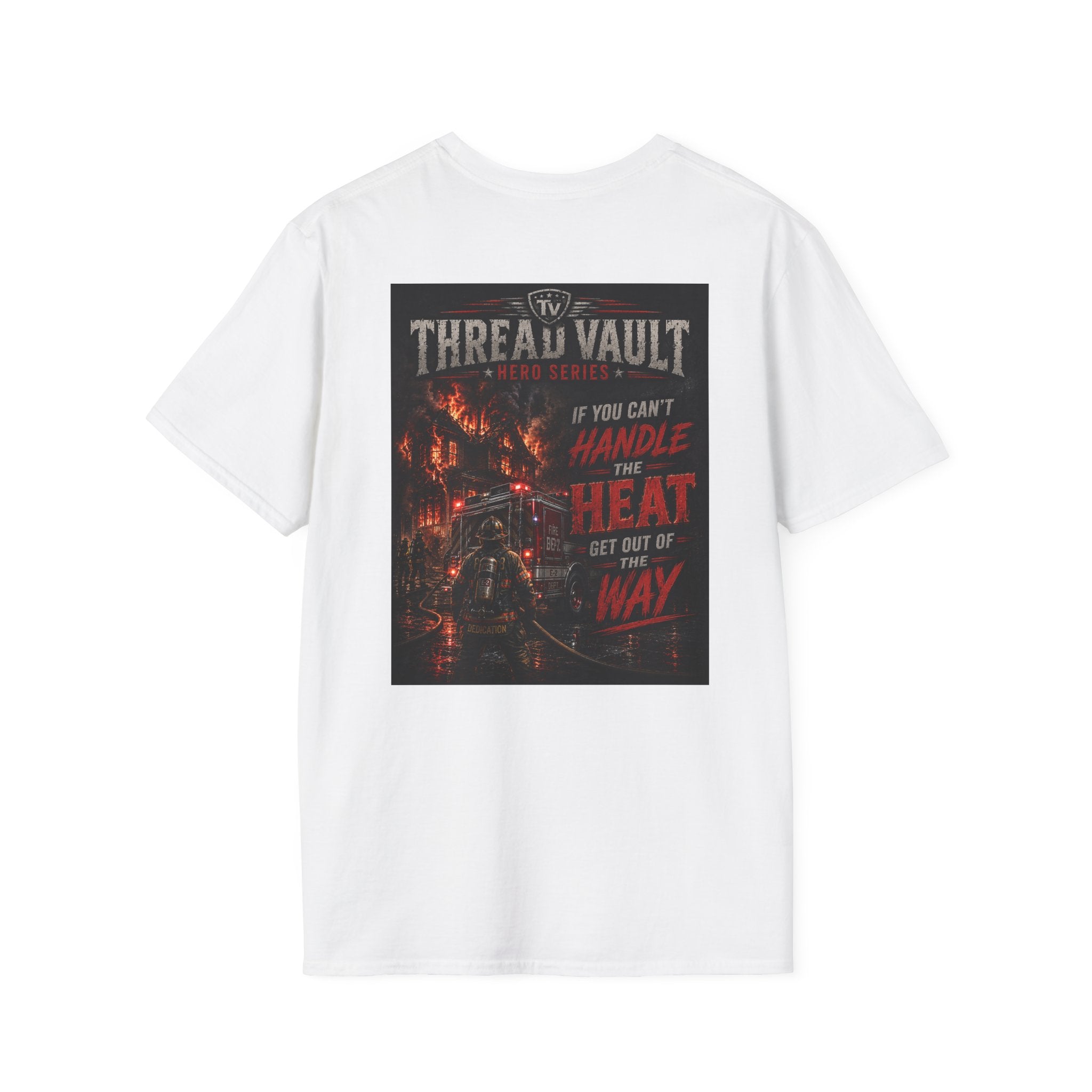 Into the Flames | Hero Series | TVHR-002 | Premium Graphic Tee