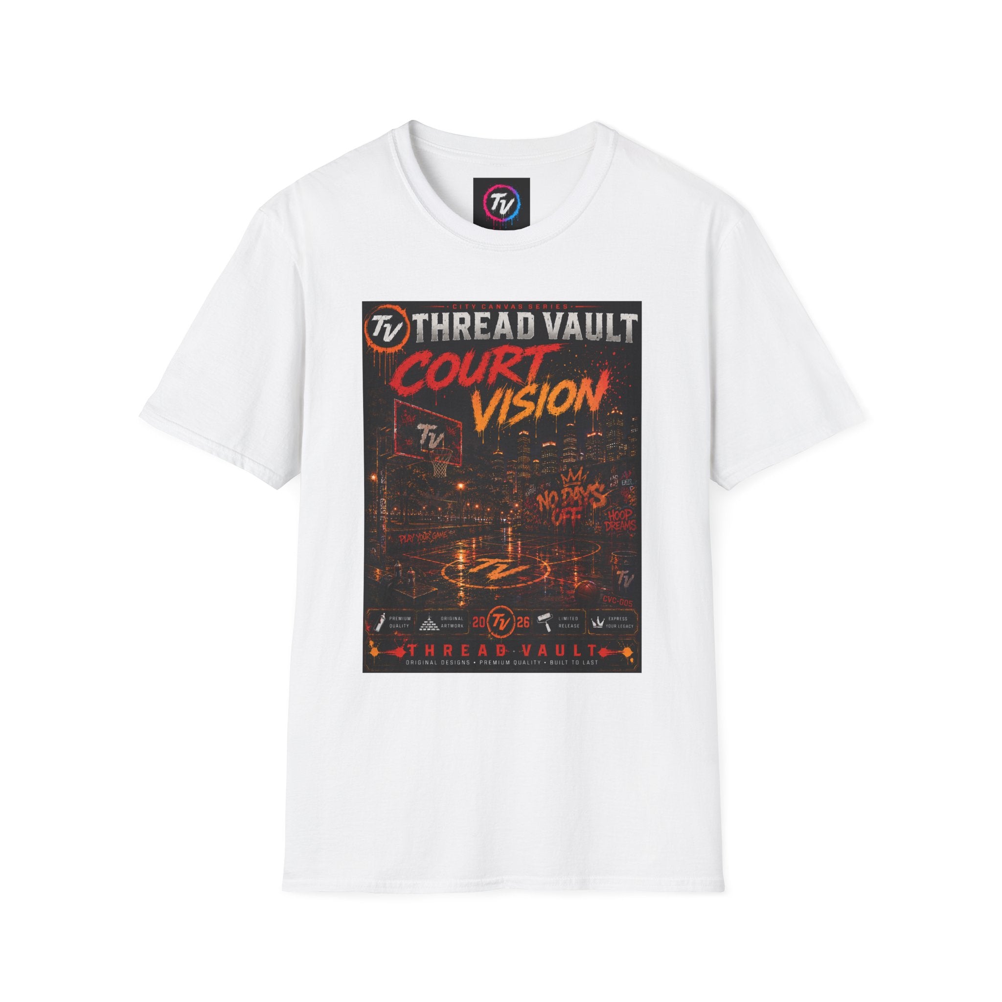 Court Vision | City Canvas Series | CVC-005 | Premium Graphic Tee
