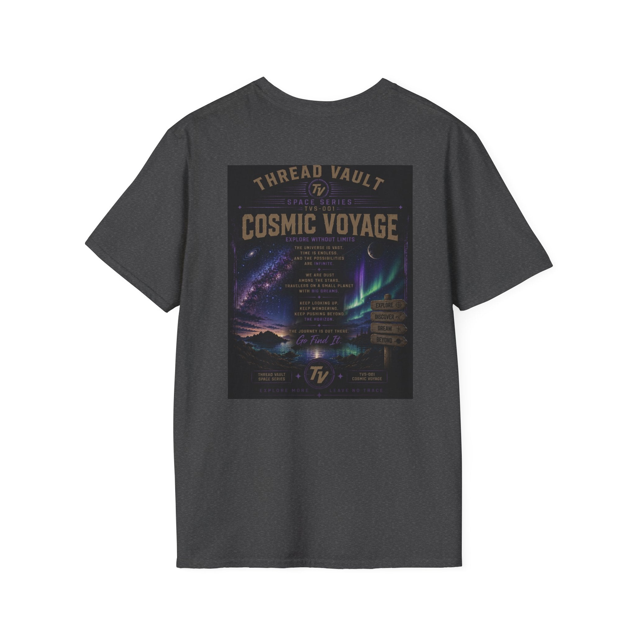 Cosmic Voyage | Space Series | TVS-001 | Premium Graphic Tee