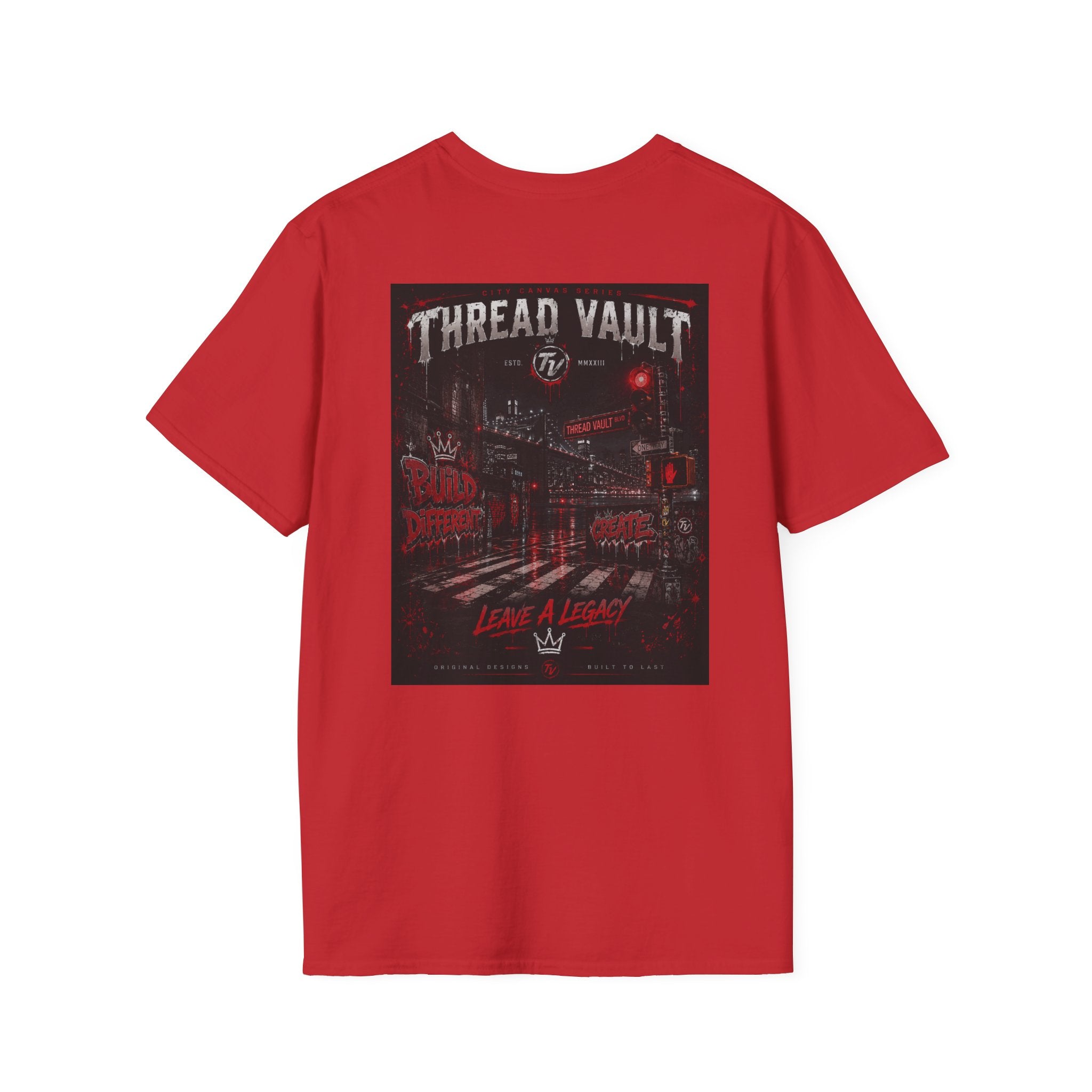 Red Light Revolution | City Canvas Series | CVC-007 | Premium Graphic Tee
