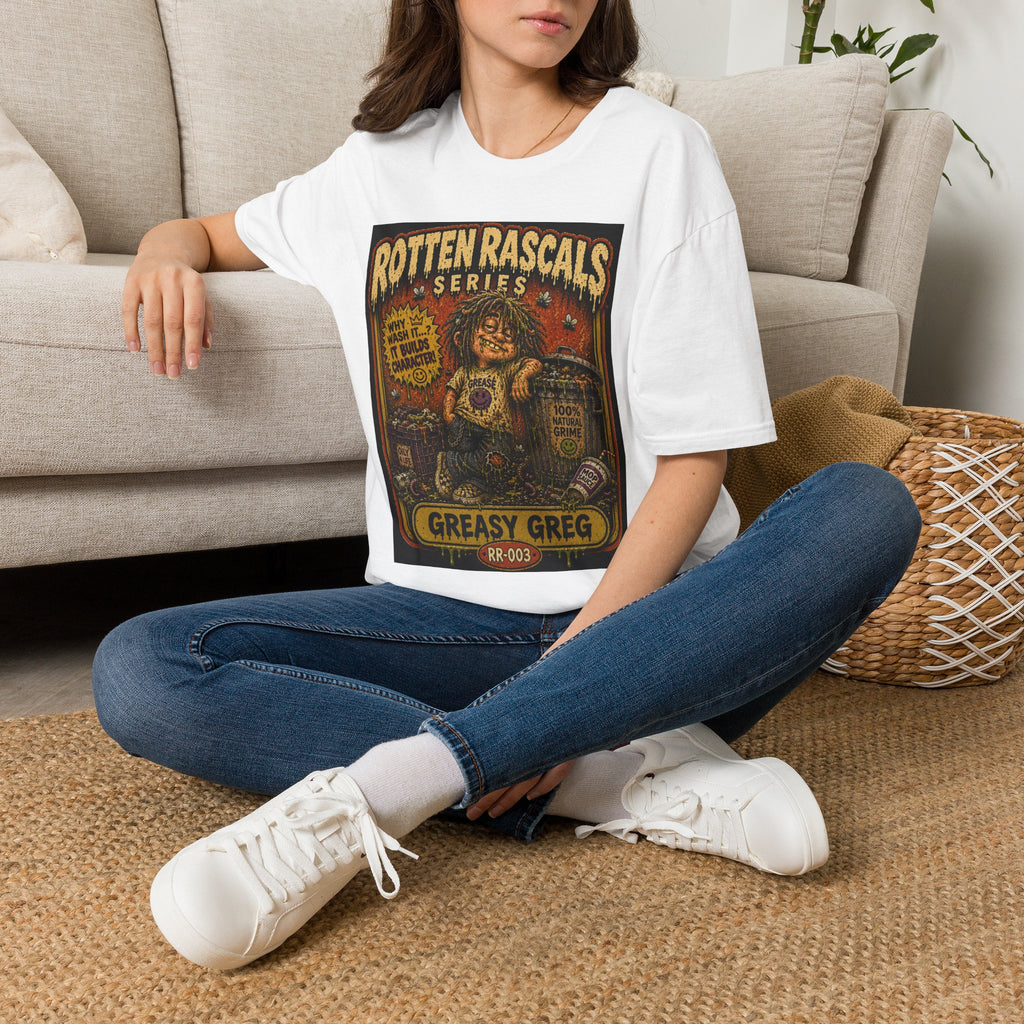Greasy Greg | Rotten Rascals Series | RR-003 | Premium Graphic Tee