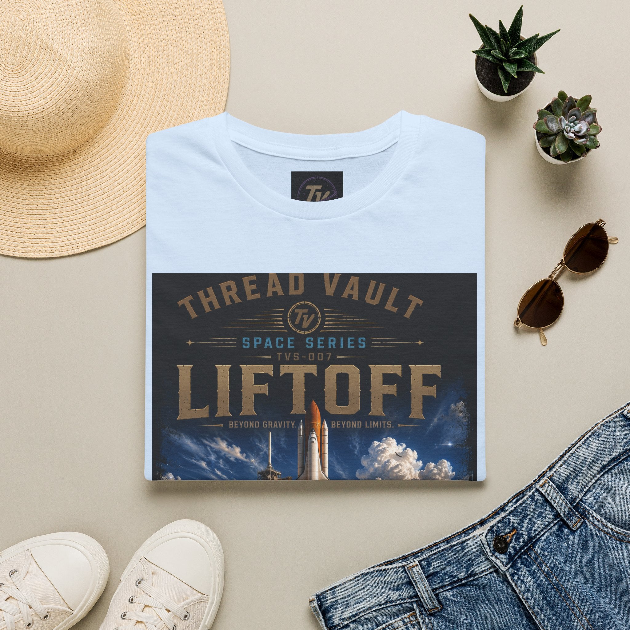 Liftoff | Space Series | TVS-007 | Premium Graphic Tee