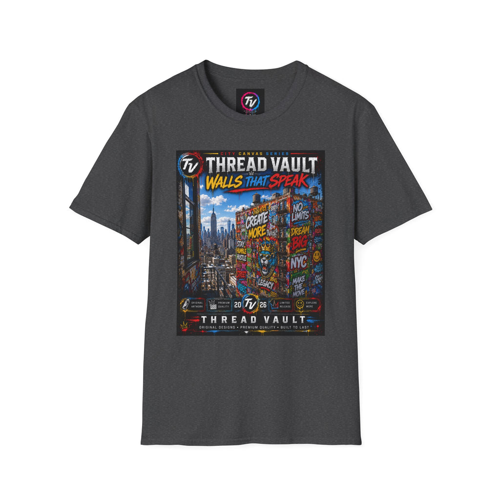 Walls That Speak | City Canvas Series | CVC-010 | Premium Graphic Tee