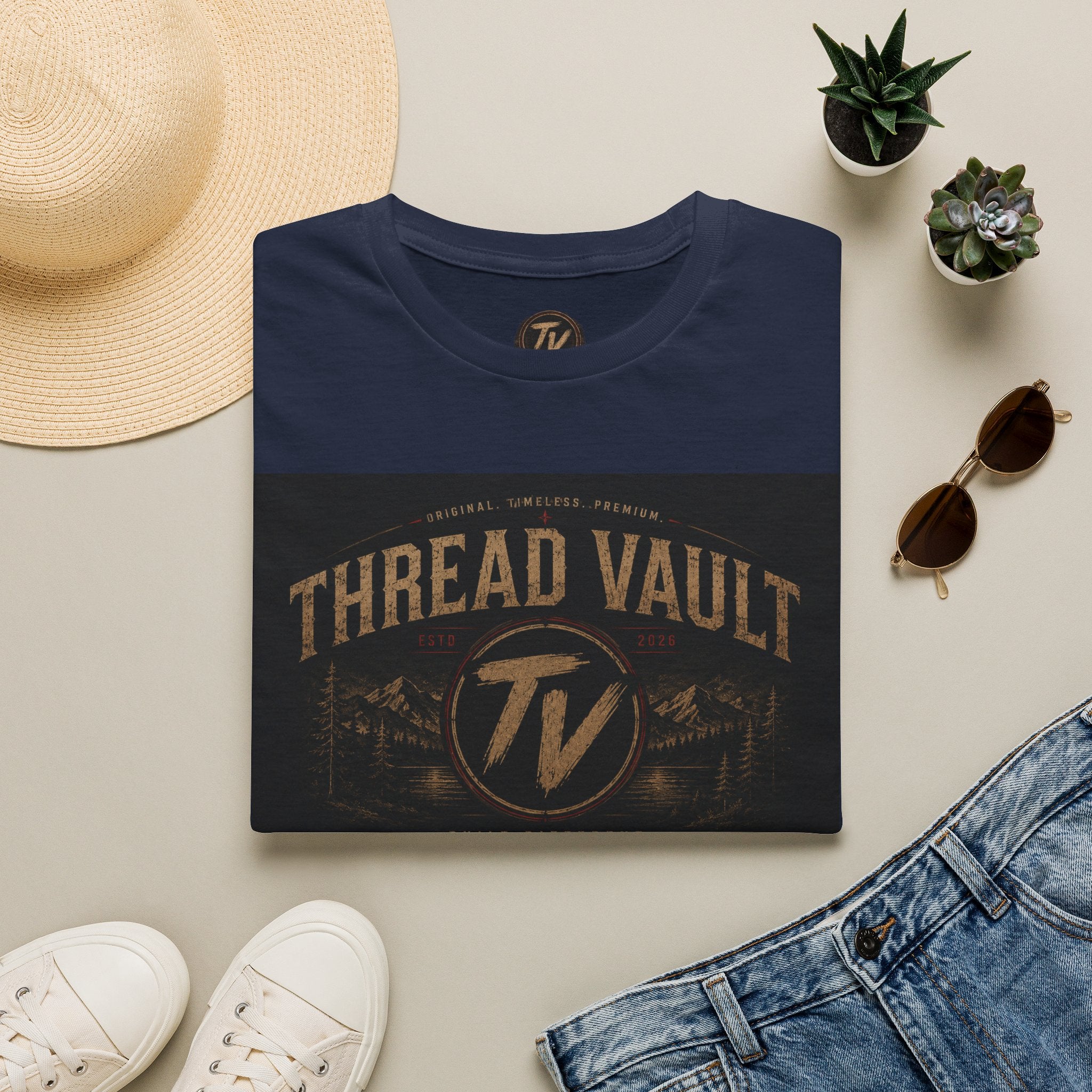 Built Different | Signature Series | TVC-001 | Premium Graphic Tee