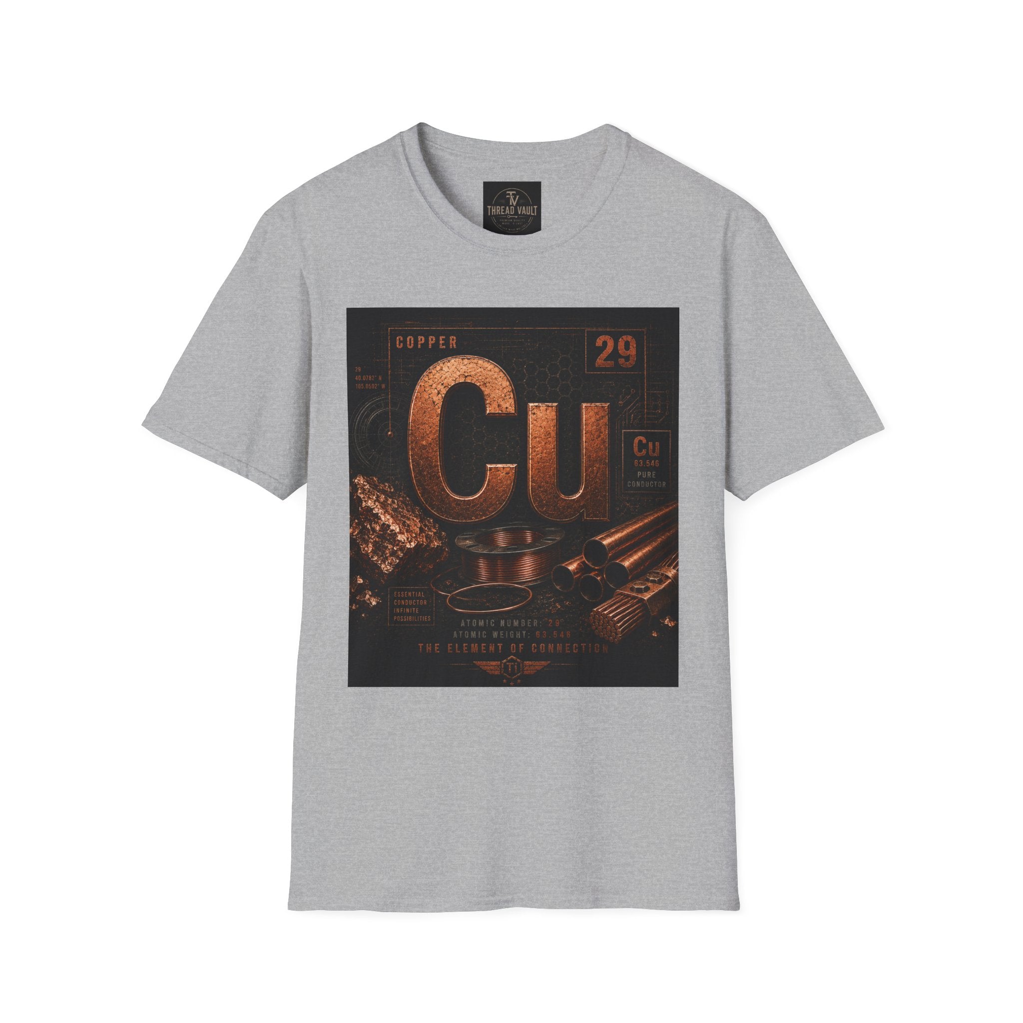 Copper | Element Series TVE-005 | Premium Graphic Tee