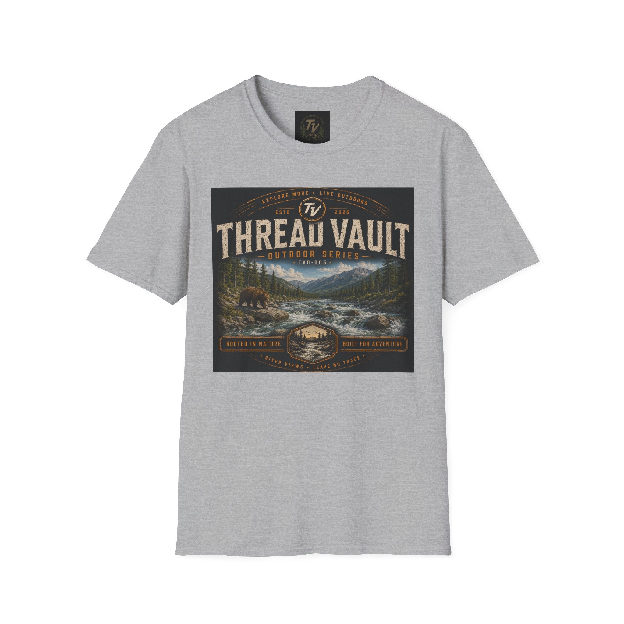 River Rapids | Outdoor Series | TVO-005 | Premium Graphic Tee