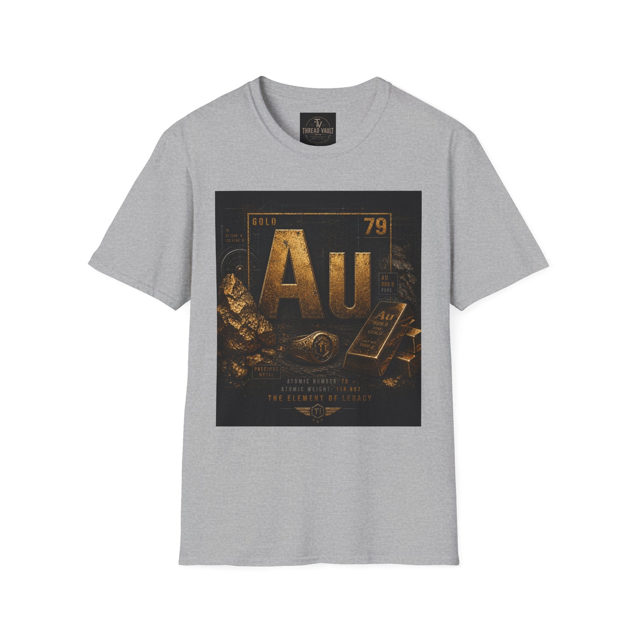 Gold | Element Series TVE-004 | Premium Graphic Tee
