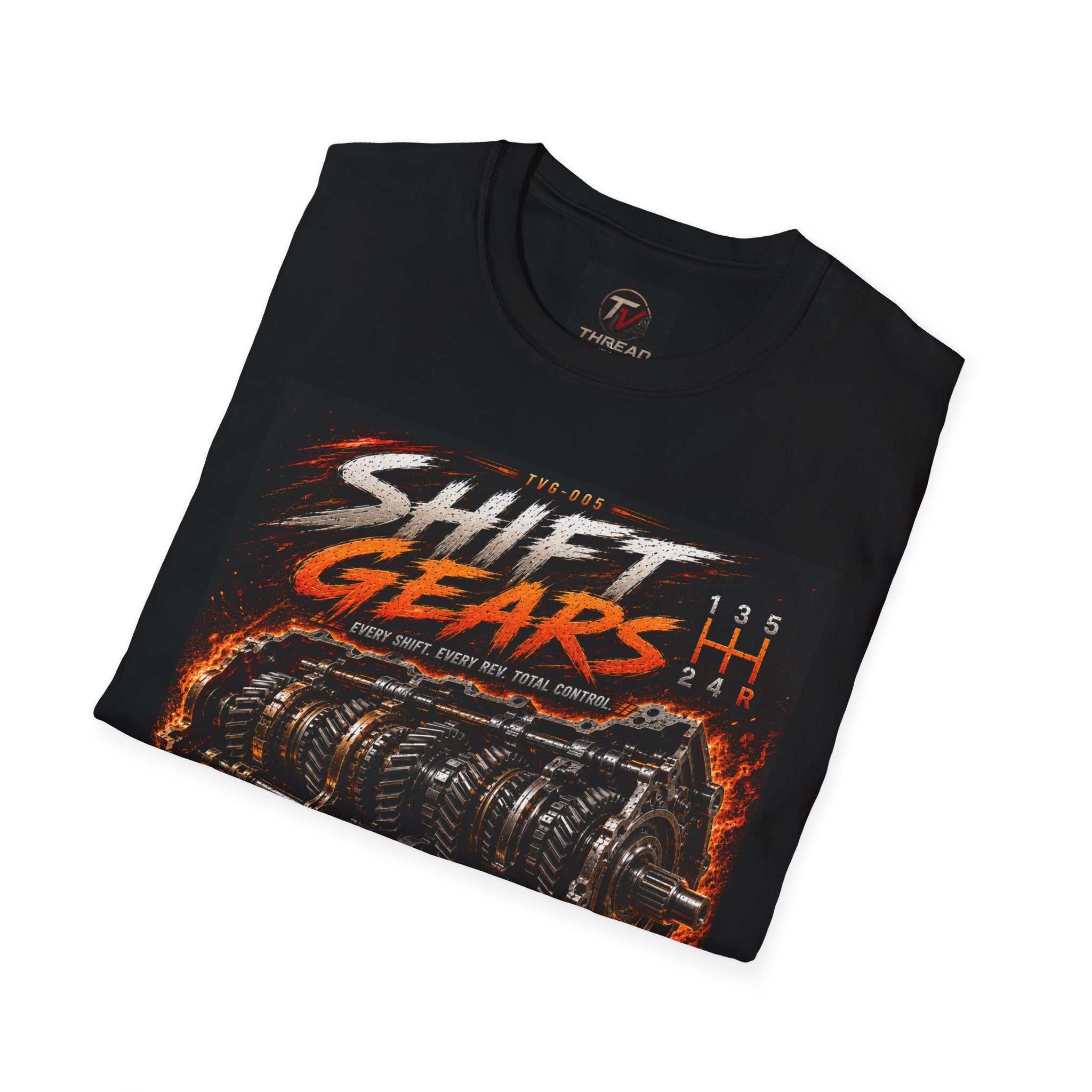 Shift Gears | Garage Series | TVG-005 | Premium Graphic Tee