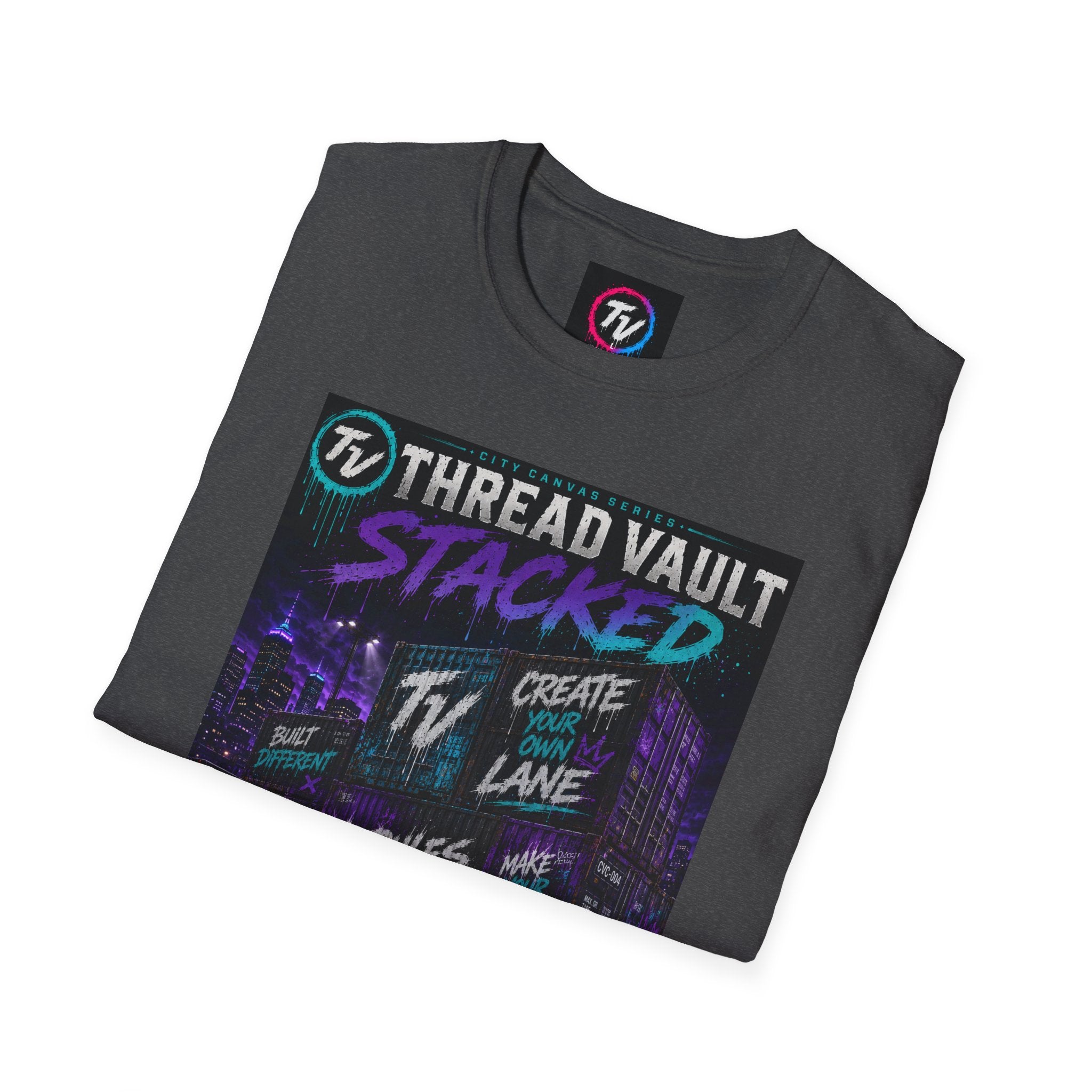 Stacked | City Canvas Series | CVC-004 | Premium Graphic Tee