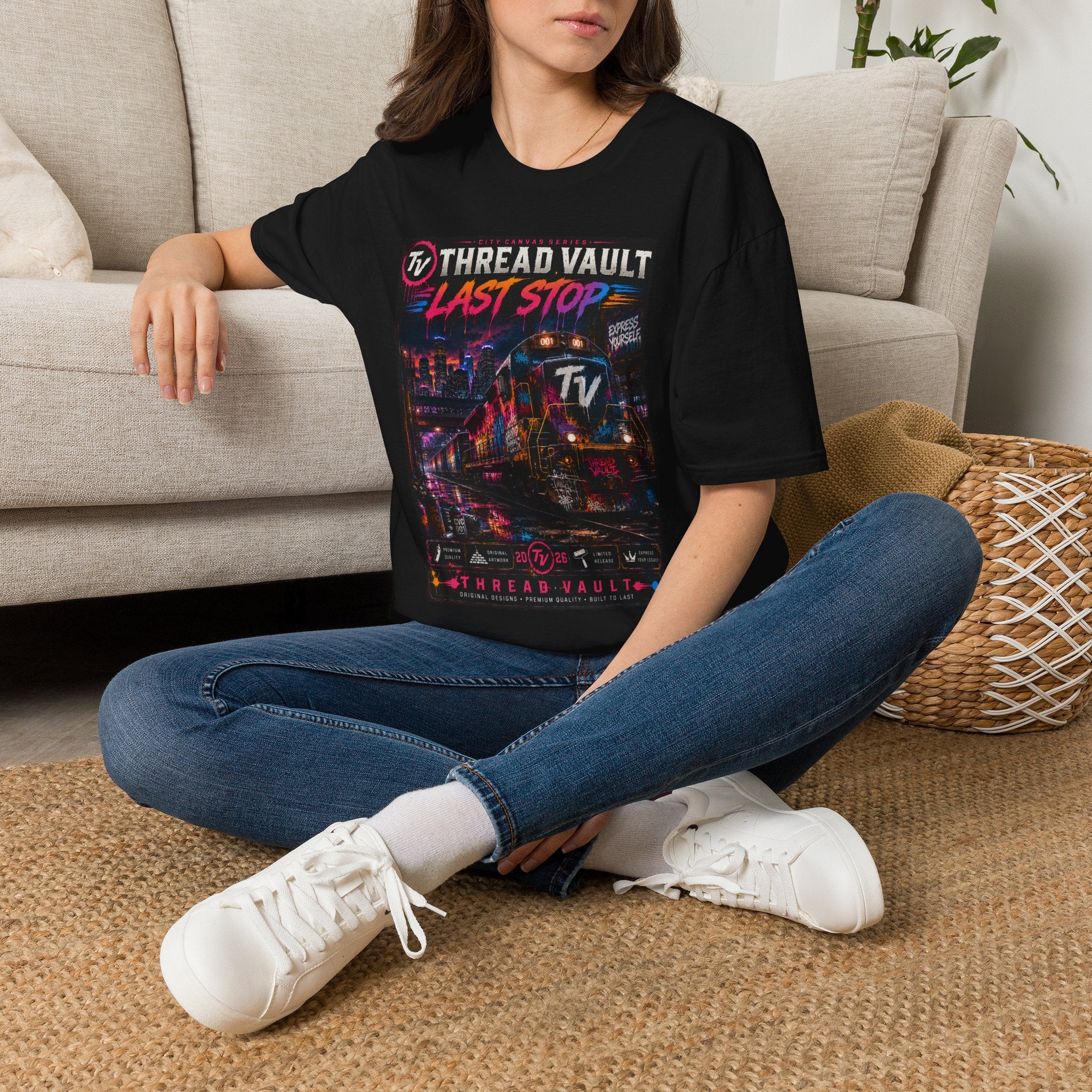 Last Stop | City Canvas Series | CVC-002 | Premium Graphic Tee