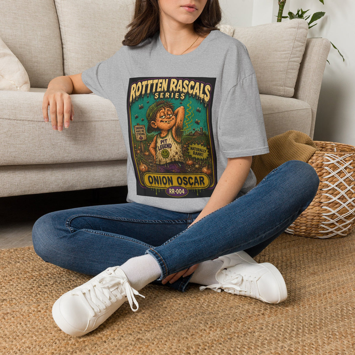 Onion Oscar | Rotten Rascals Series | RR-004 | Premium Graphic Tee