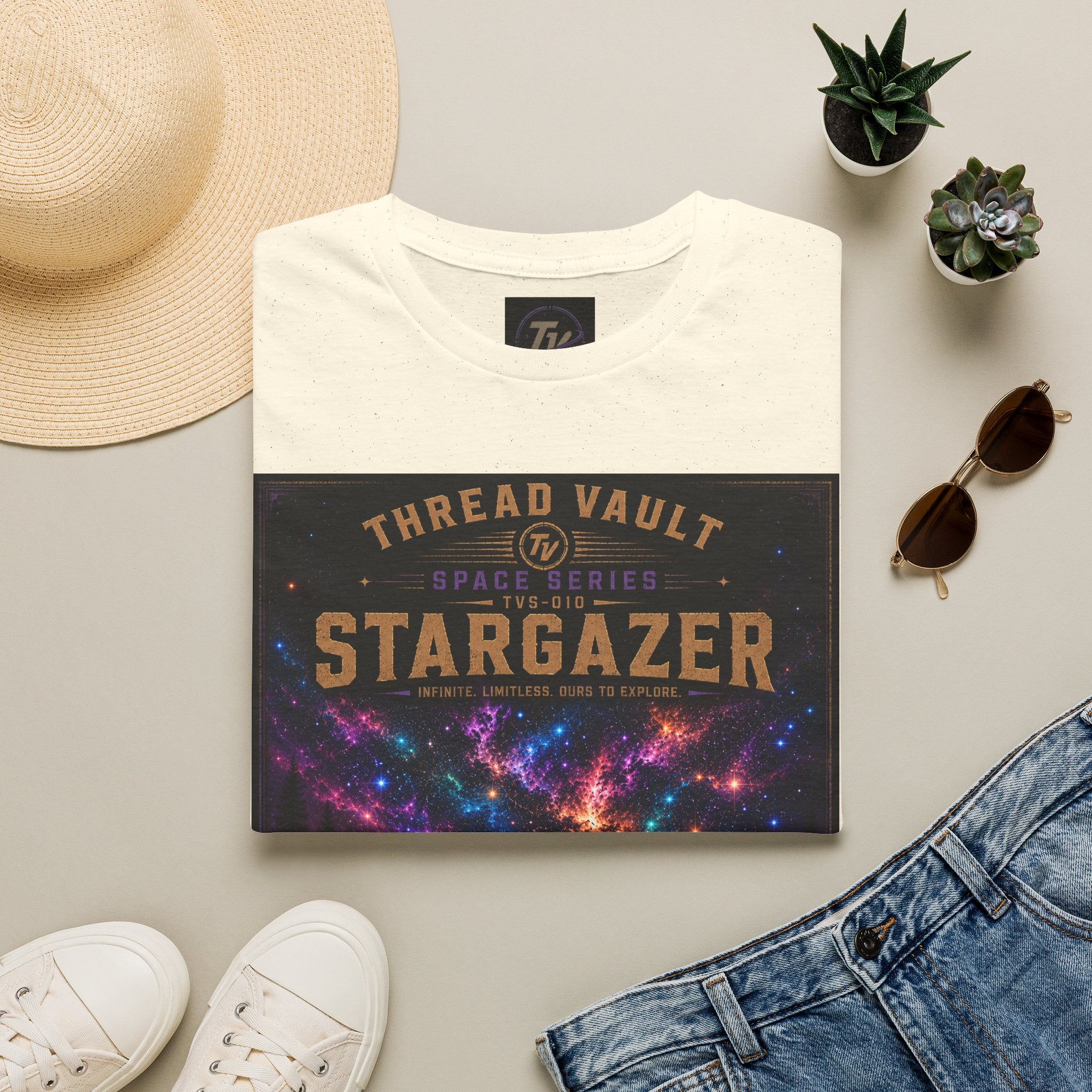 Stargazer | Space Series | TVS-010 | Premium Graphic Tee