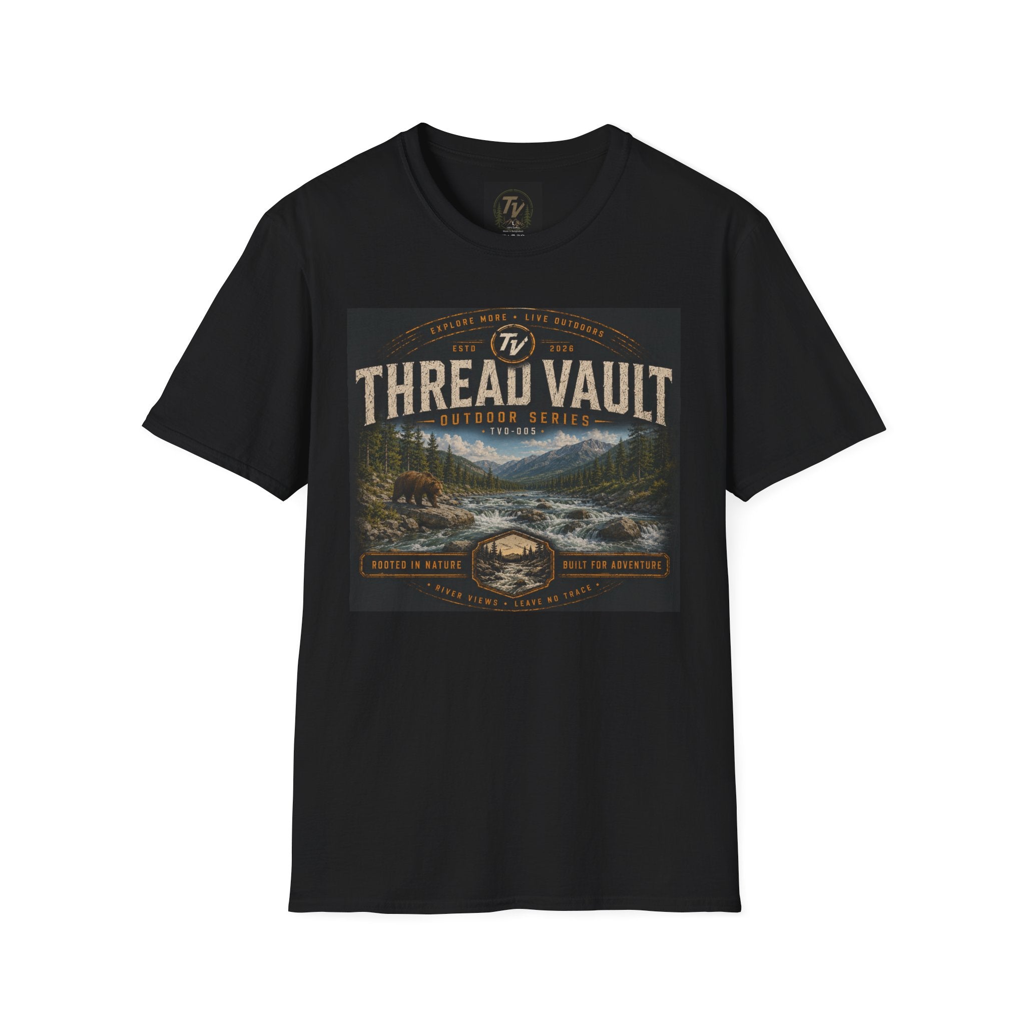 River Rapids | Outdoor Series | TVO-005 | Premium Graphic Tee