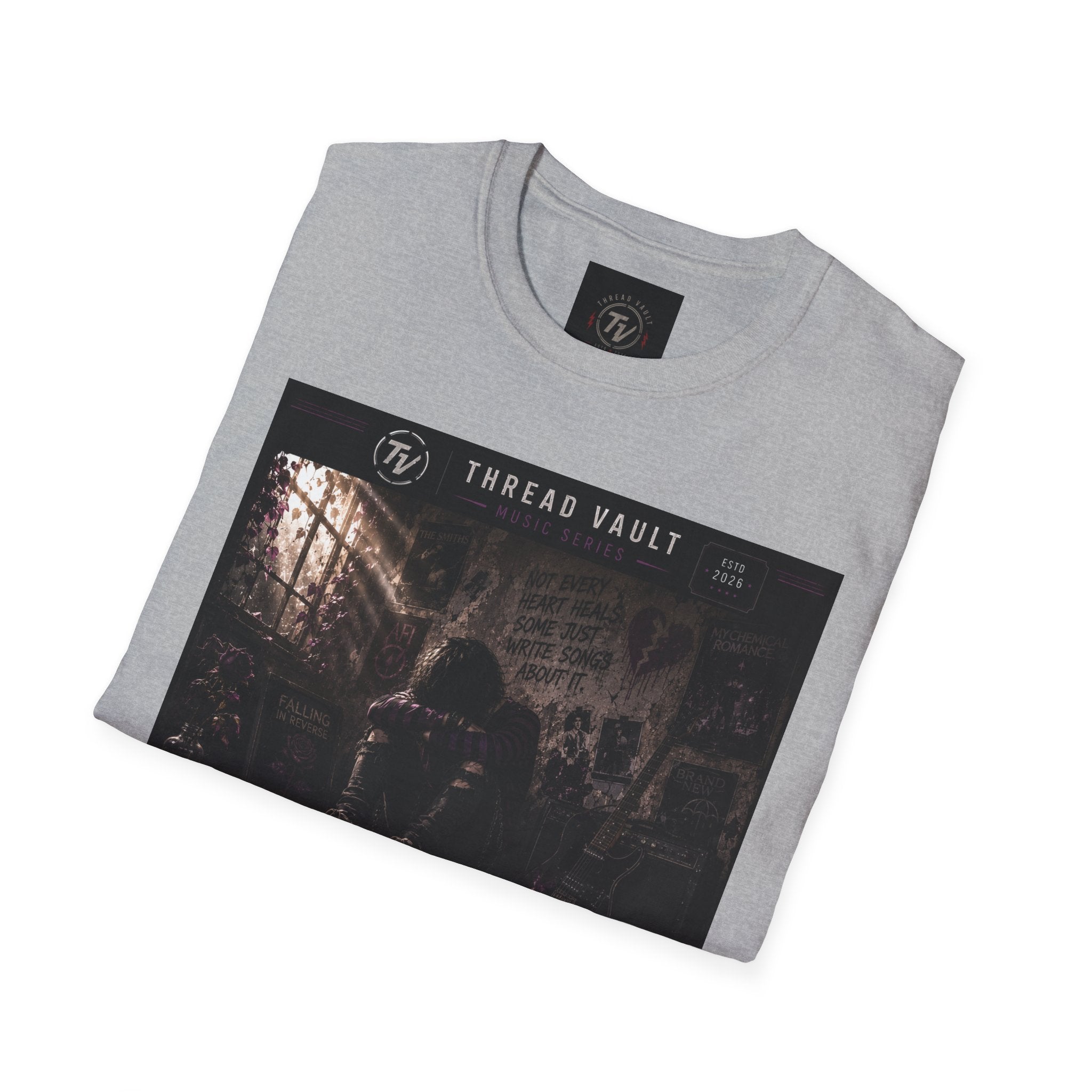 Broken Echoes | Music Series | TVM-002 | Premium Graphic Tee