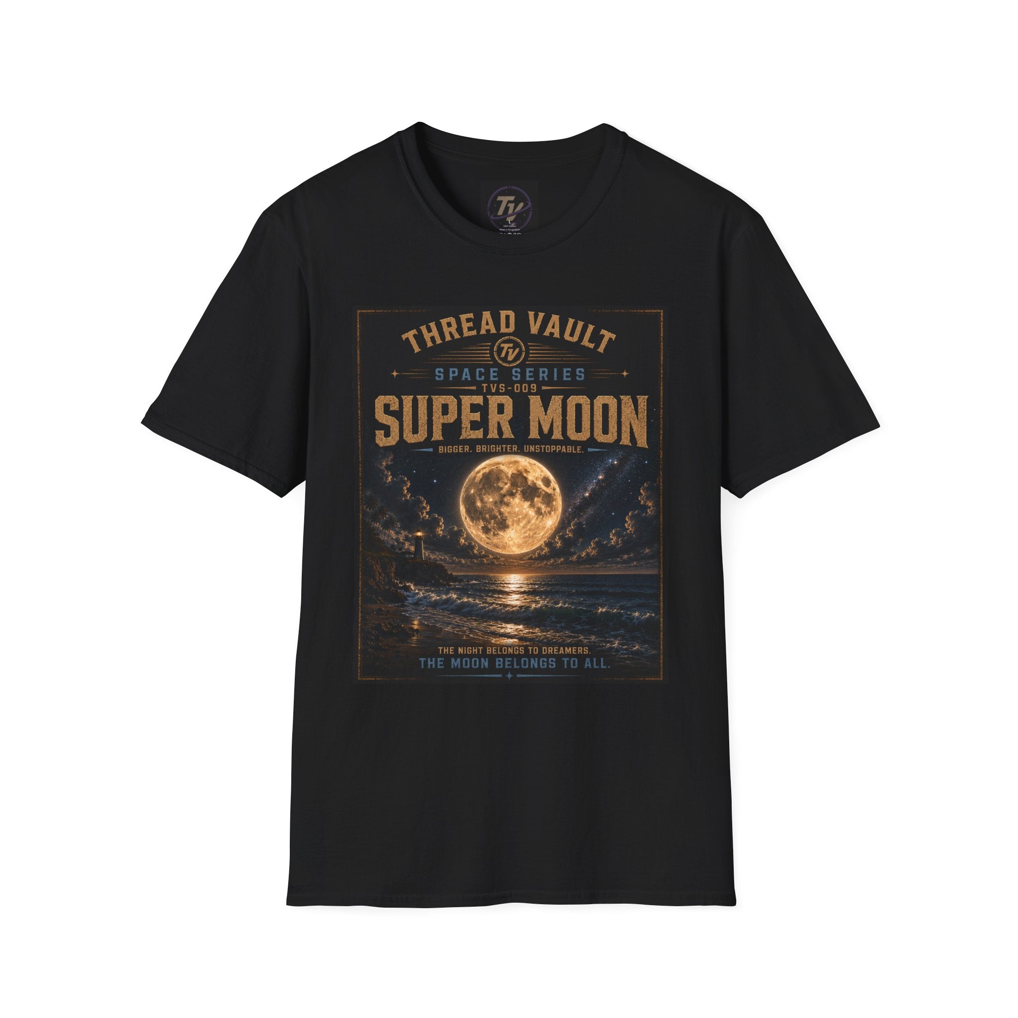 Super Moon | Space Series | TVS-009 | Premium Graphic Tee