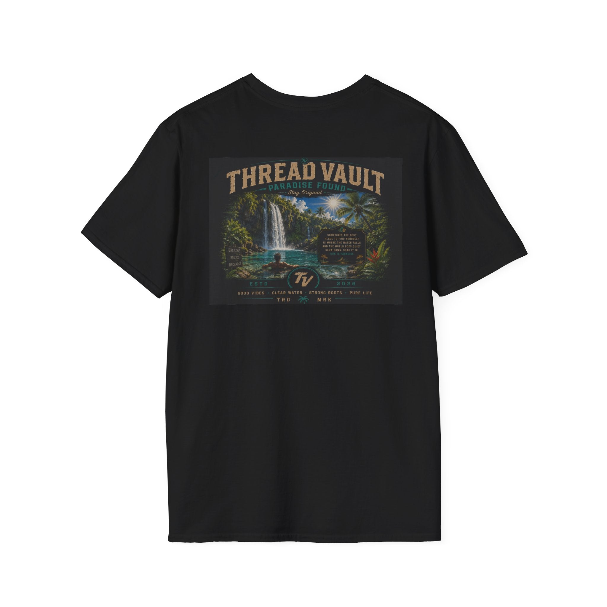 Paradise Found | Signature Series | TVC-009 | Premium Graphic Tee