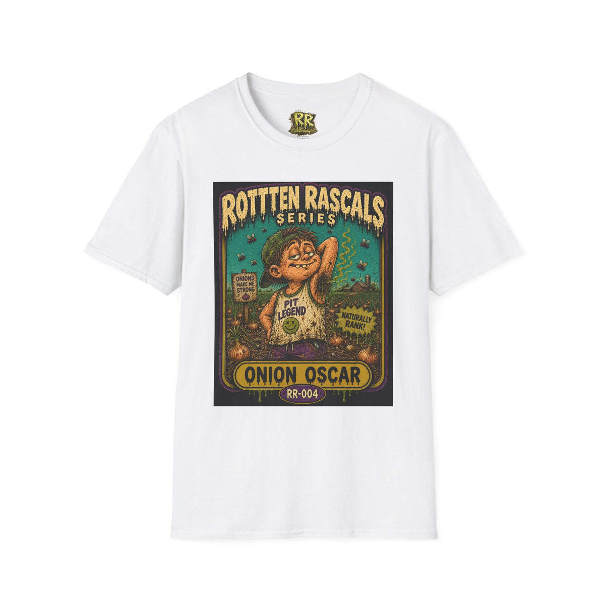 Onion Oscar | Rotten Rascals Series | RR-004 | Premium Graphic Tee