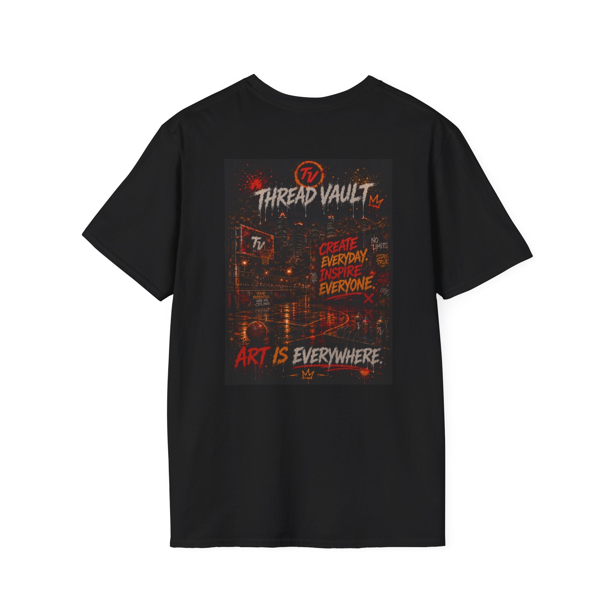 Court Vision | City Canvas Series | CVC-005 | Premium Graphic Tee