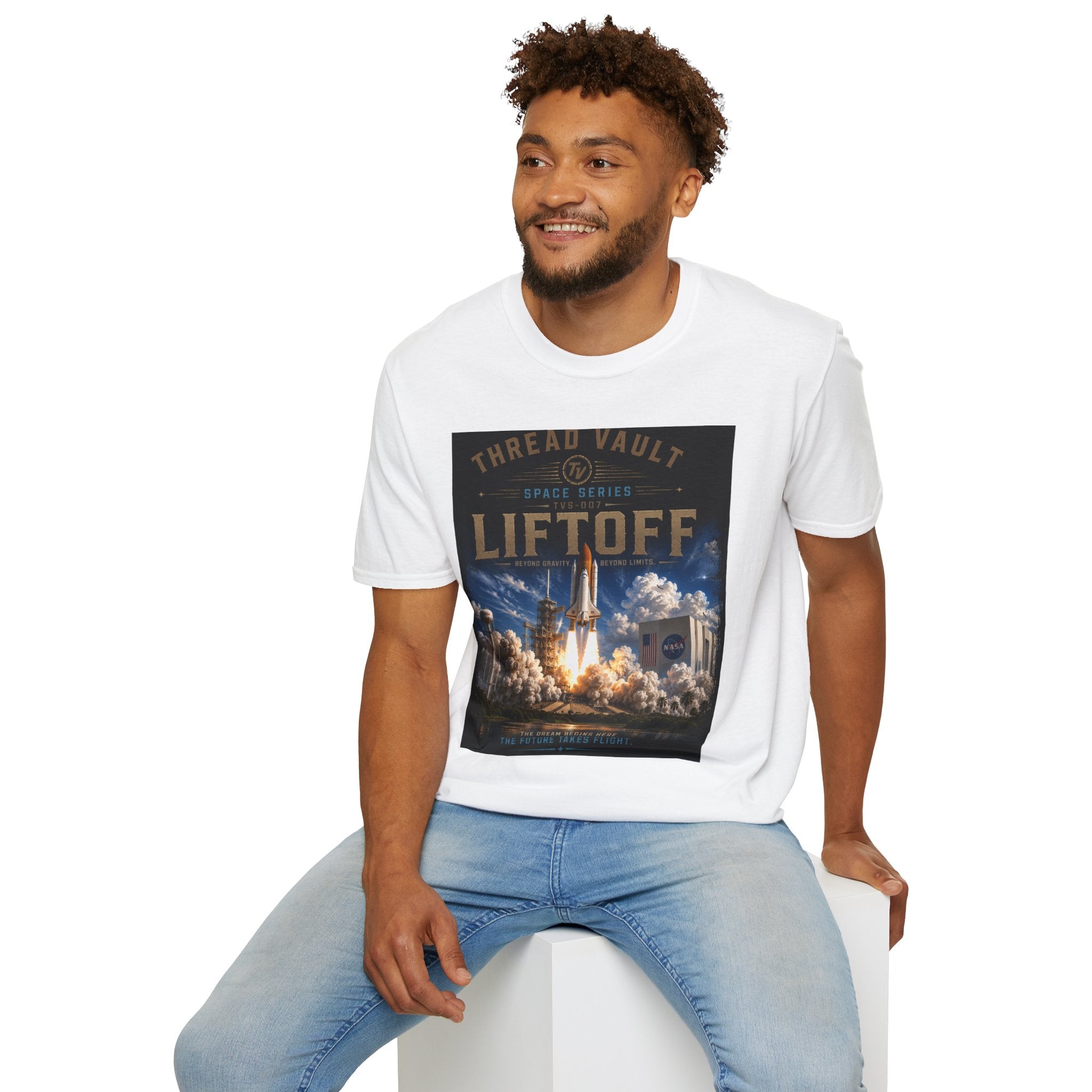 Liftoff | Space Series | TVS-007 | Premium Graphic Tee