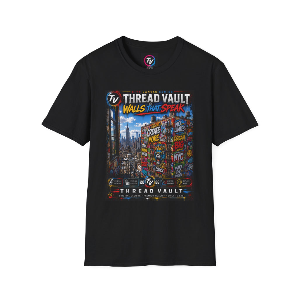 Walls That Speak | City Canvas Series | CVC-010 | Premium Graphic Tee