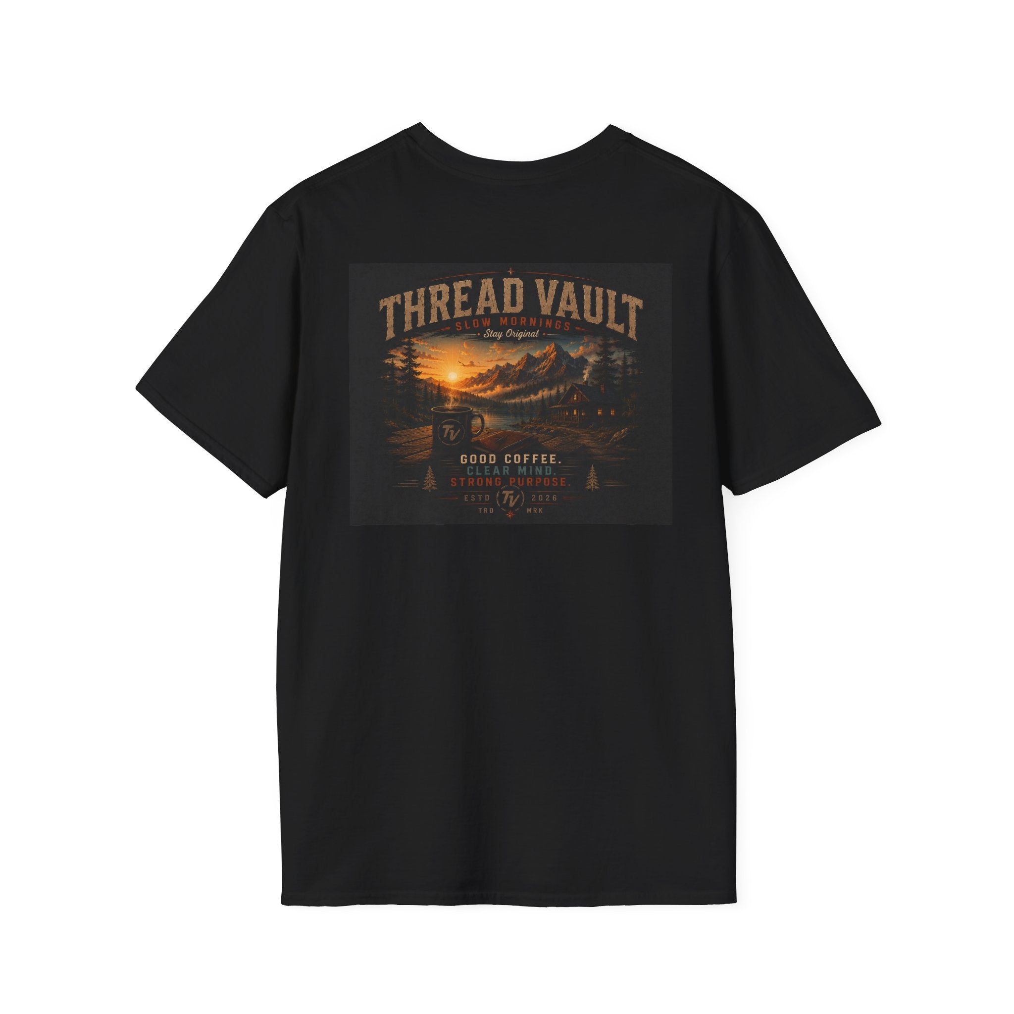 Slow Mornings | Signature Series | TVC-003 | Premium Graphic Tee