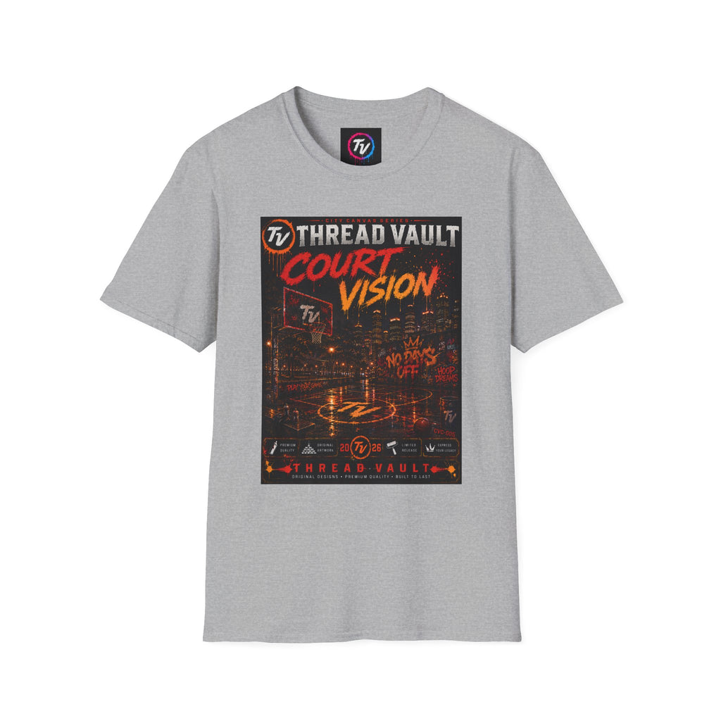 Court Vision | City Canvas Series | CVC-005 | Premium Graphic Tee