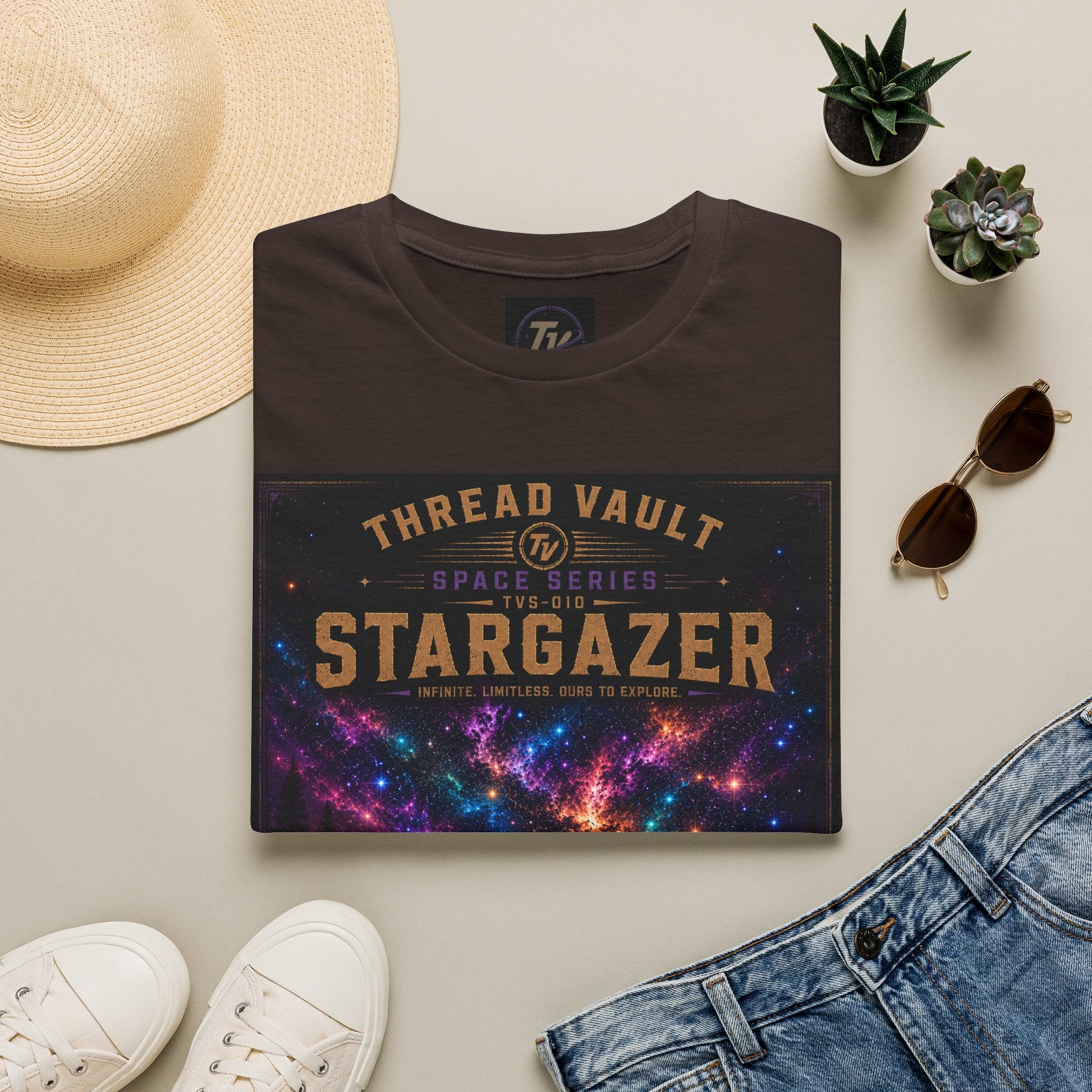 Stargazer | Space Series | TVS-010 | Premium Graphic Tee