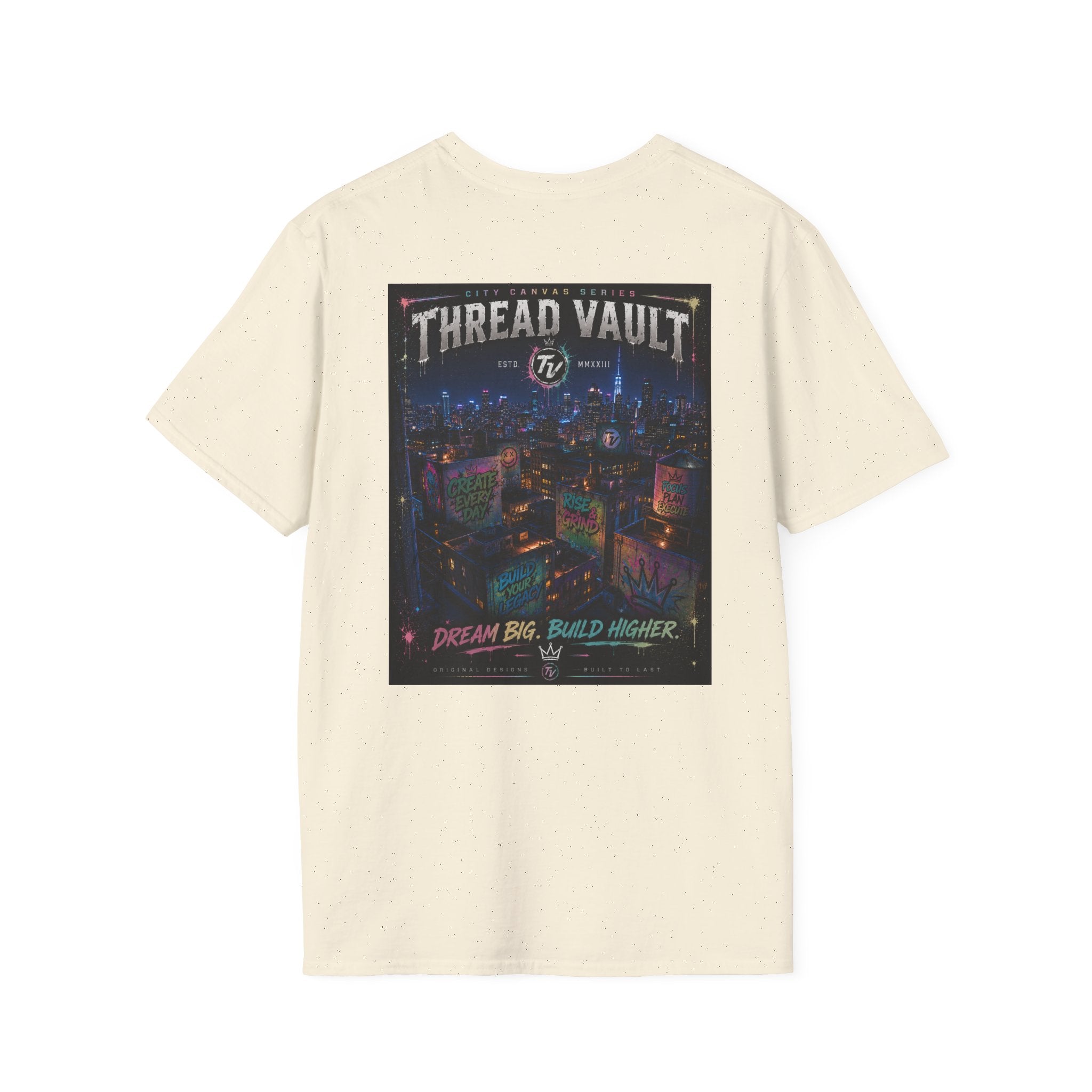 Skylines & Dreams | City Canvas Series | CVC-009 | Premium Graphic Tee