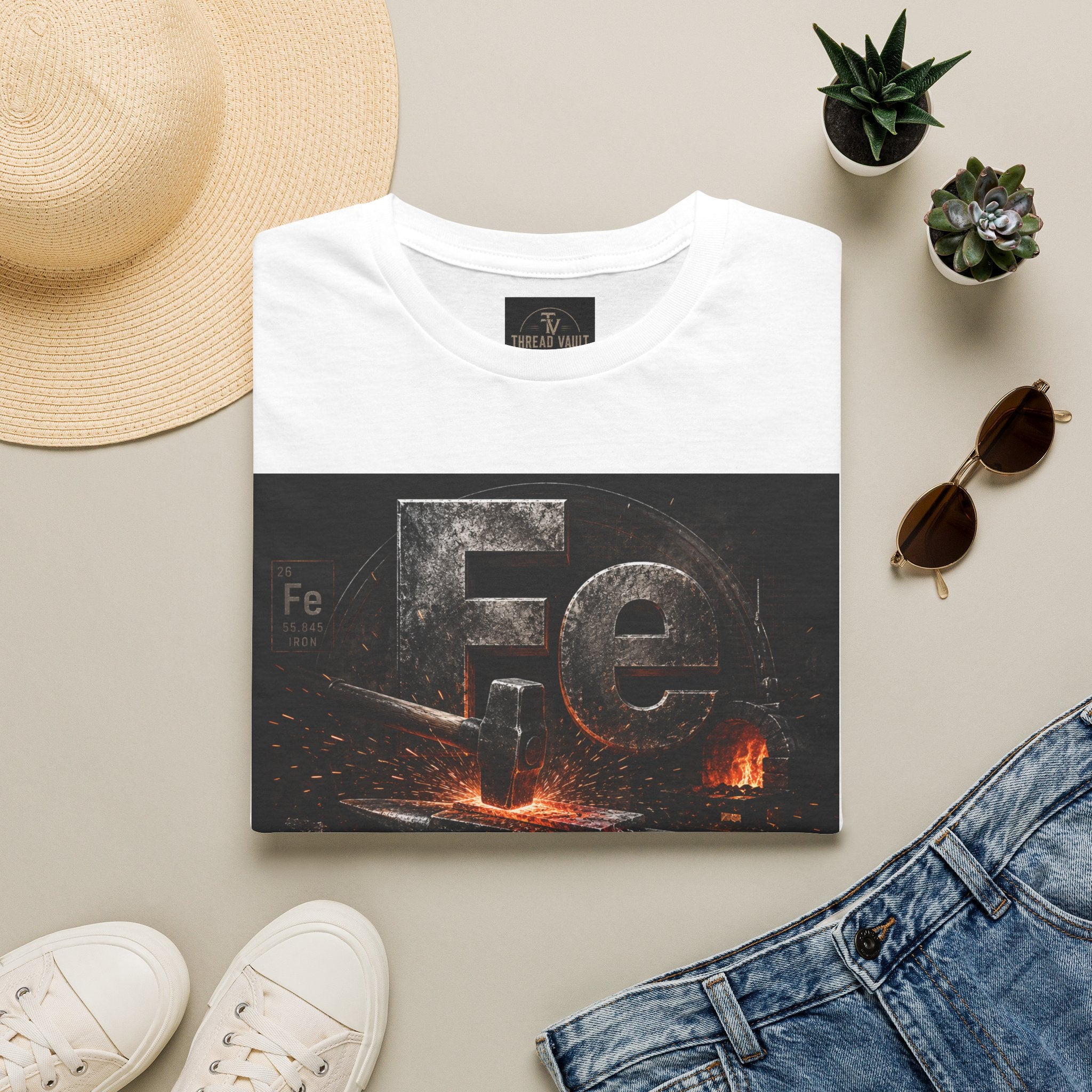 Iron | Element Series TVE002 | Premium Graphic Tee