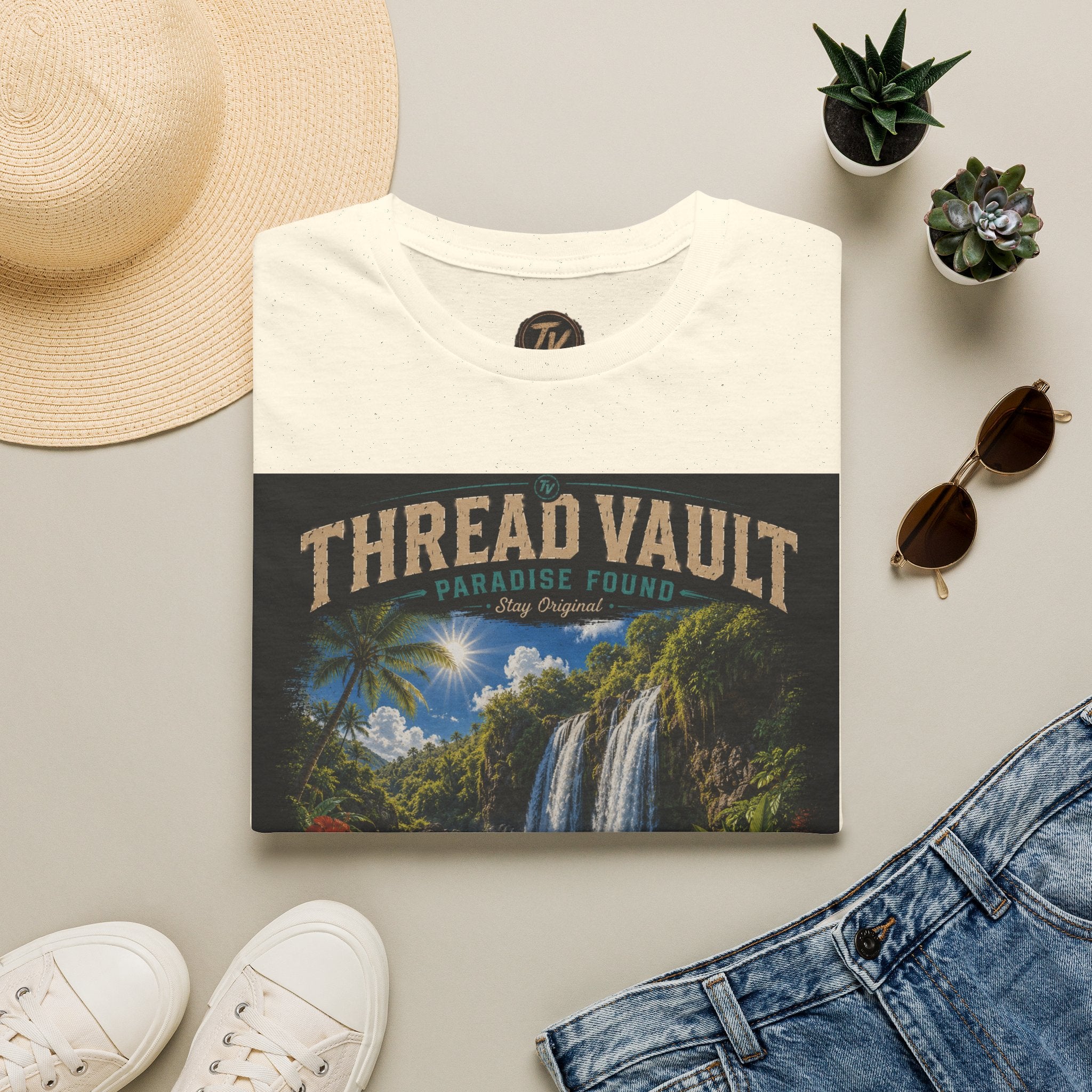 Paradise Found | Signature Series | TVC-009 | Premium Graphic Tee