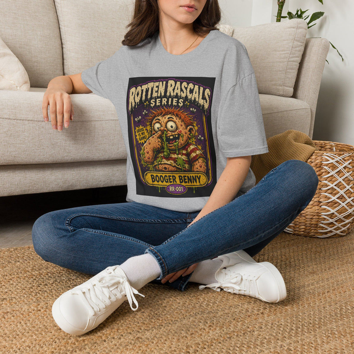 Booger Benny | Rotten Rascals Series | RR-001 | Premium Graphic Tee