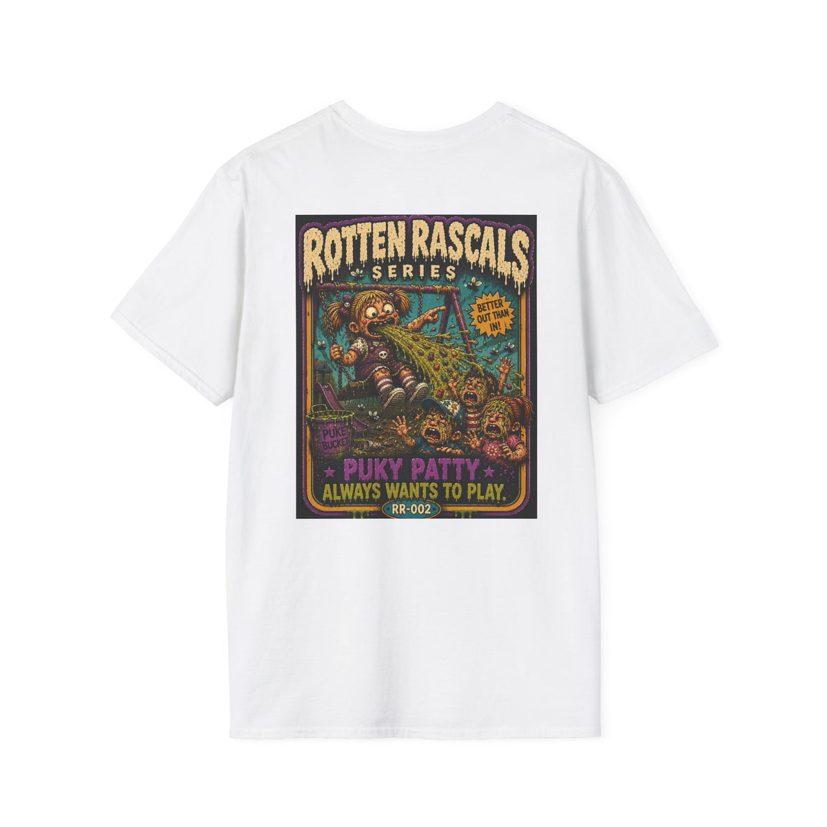 Puky Patty | Rotten Rascals Series | RR-002 | Premium Graphic Tee