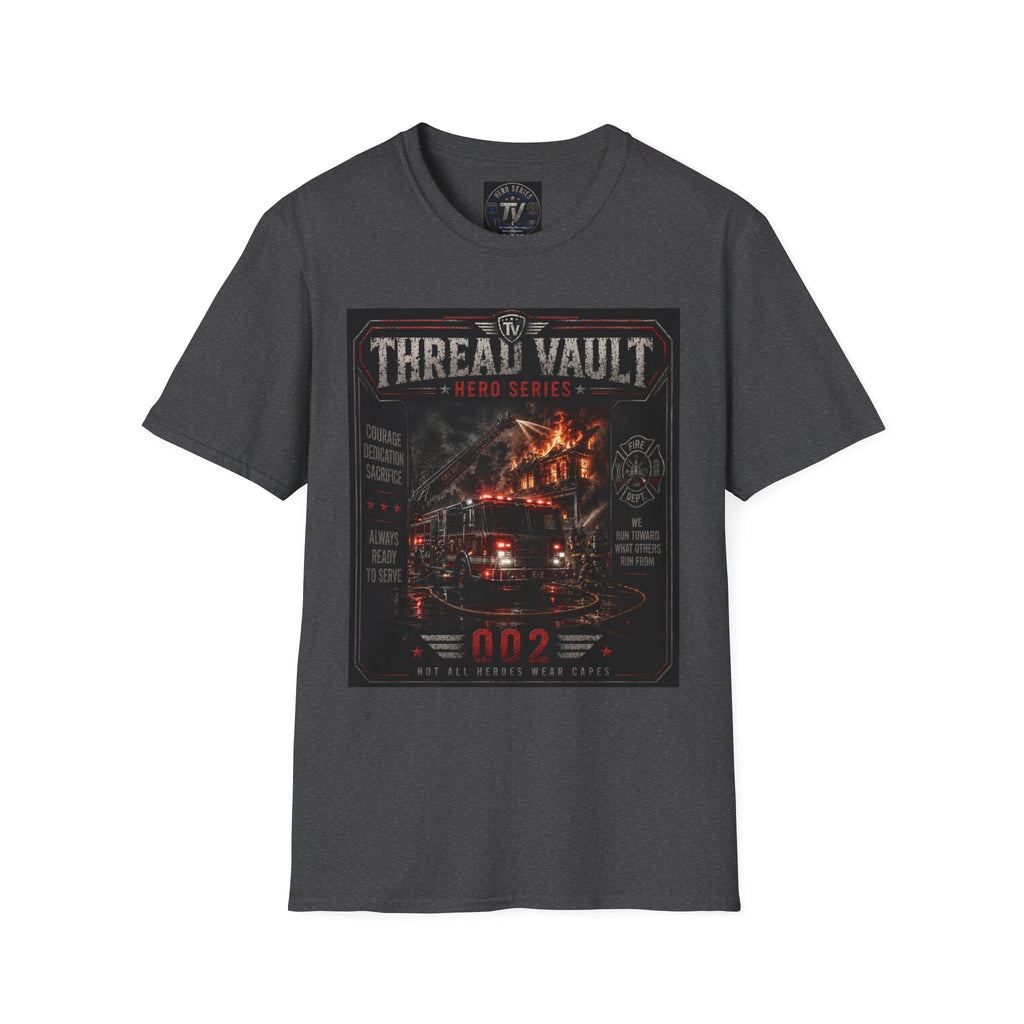 Into the Flames | Hero Series | TVHR-002 | Premium Graphic Tee