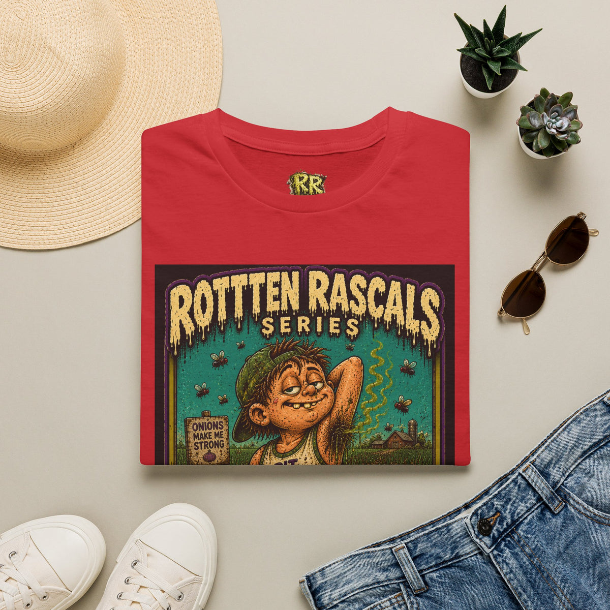 Onion Oscar | Rotten Rascals Series | RR-004 | Premium Graphic Tee
