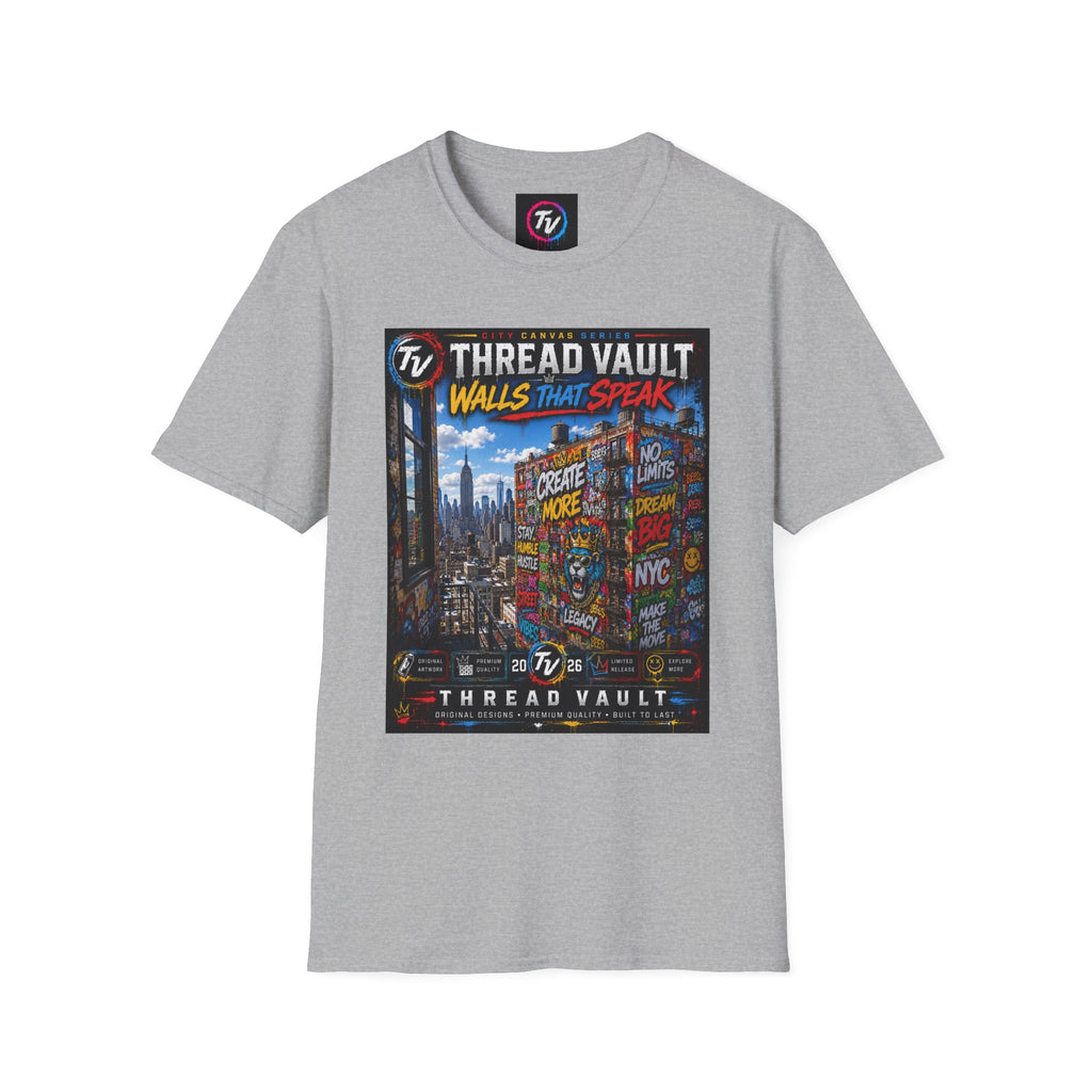 Walls That Speak | City Canvas Series | CVC-010 | Premium Graphic Tee