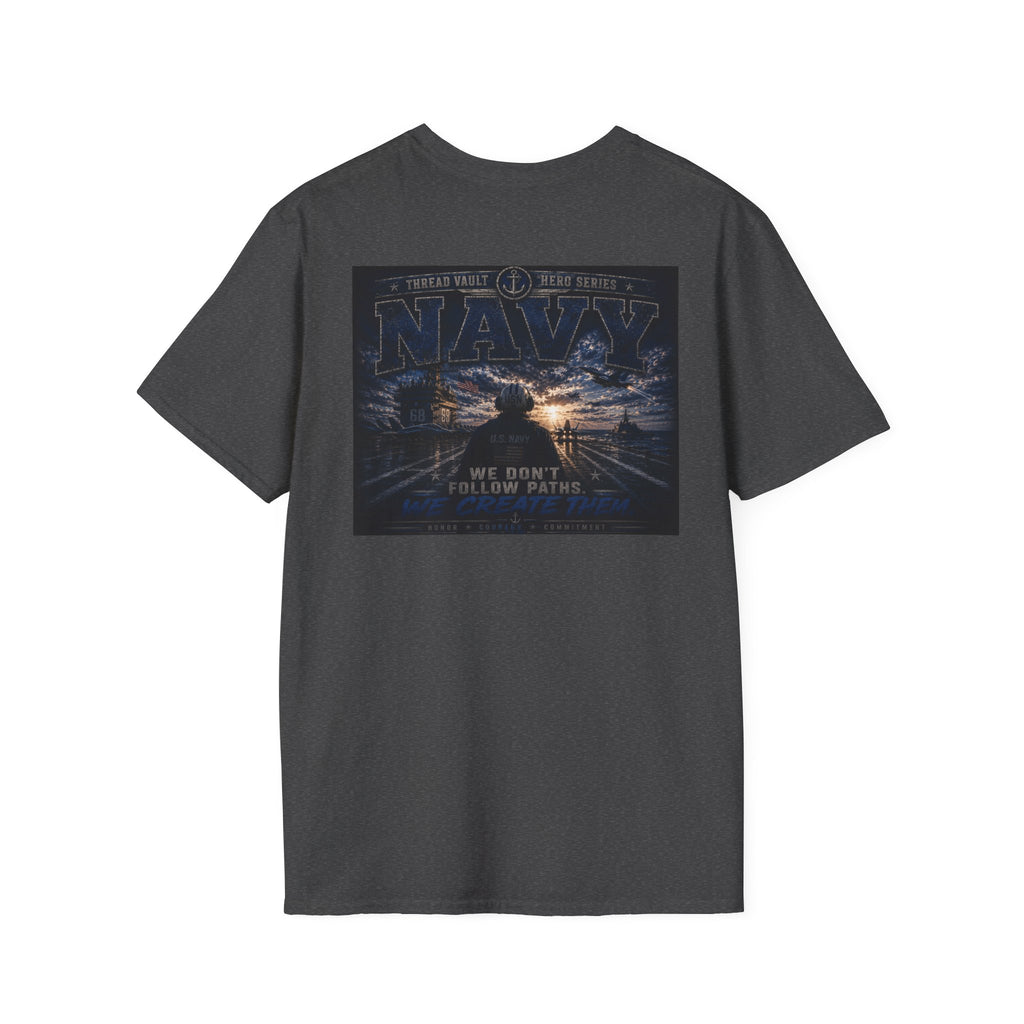 NAVY / HERO SERIES / TVH-005 / PREMIUM GRAPHIC TEE