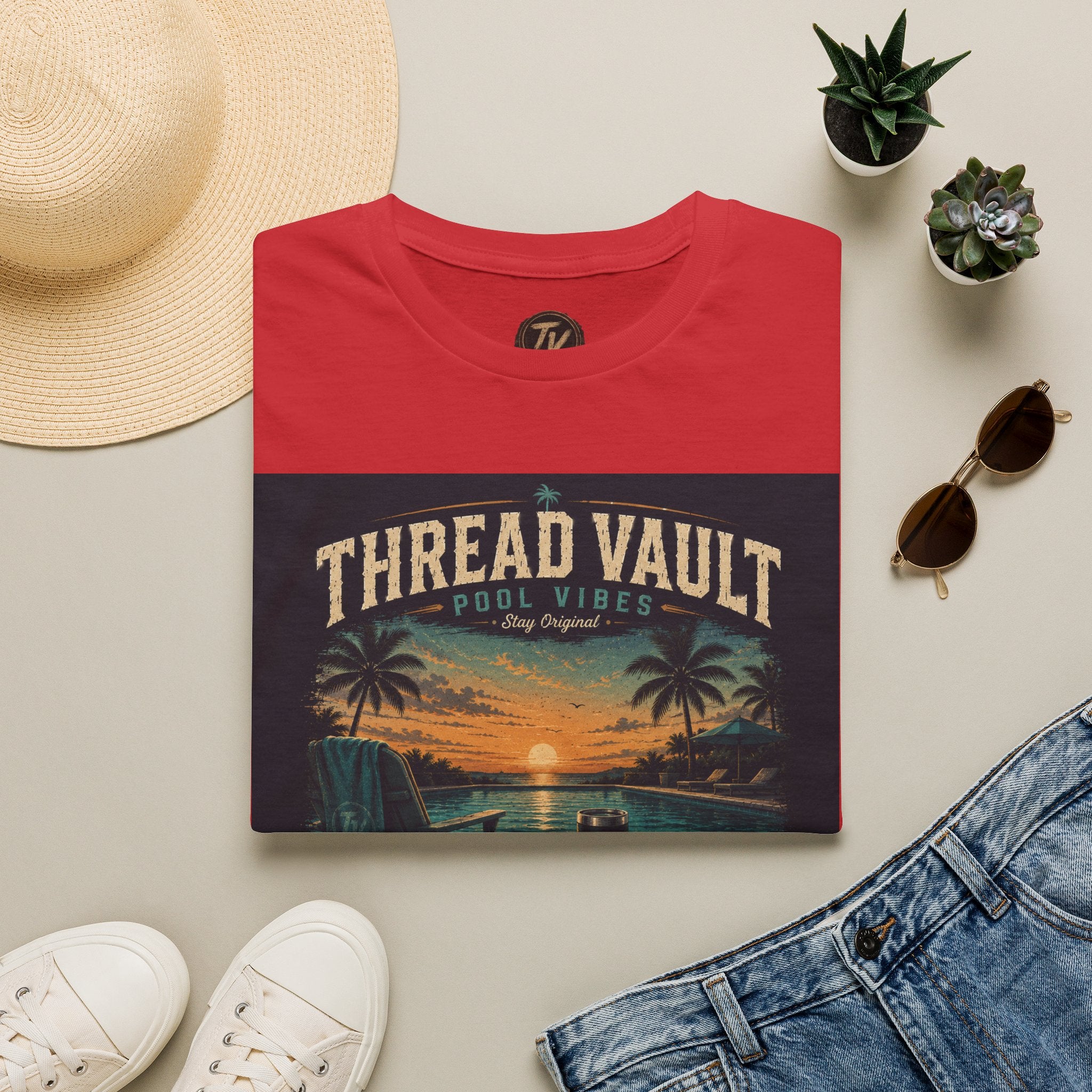 Pool Vibes | Signature Series | TVC-005 | Premium Graphic Tee