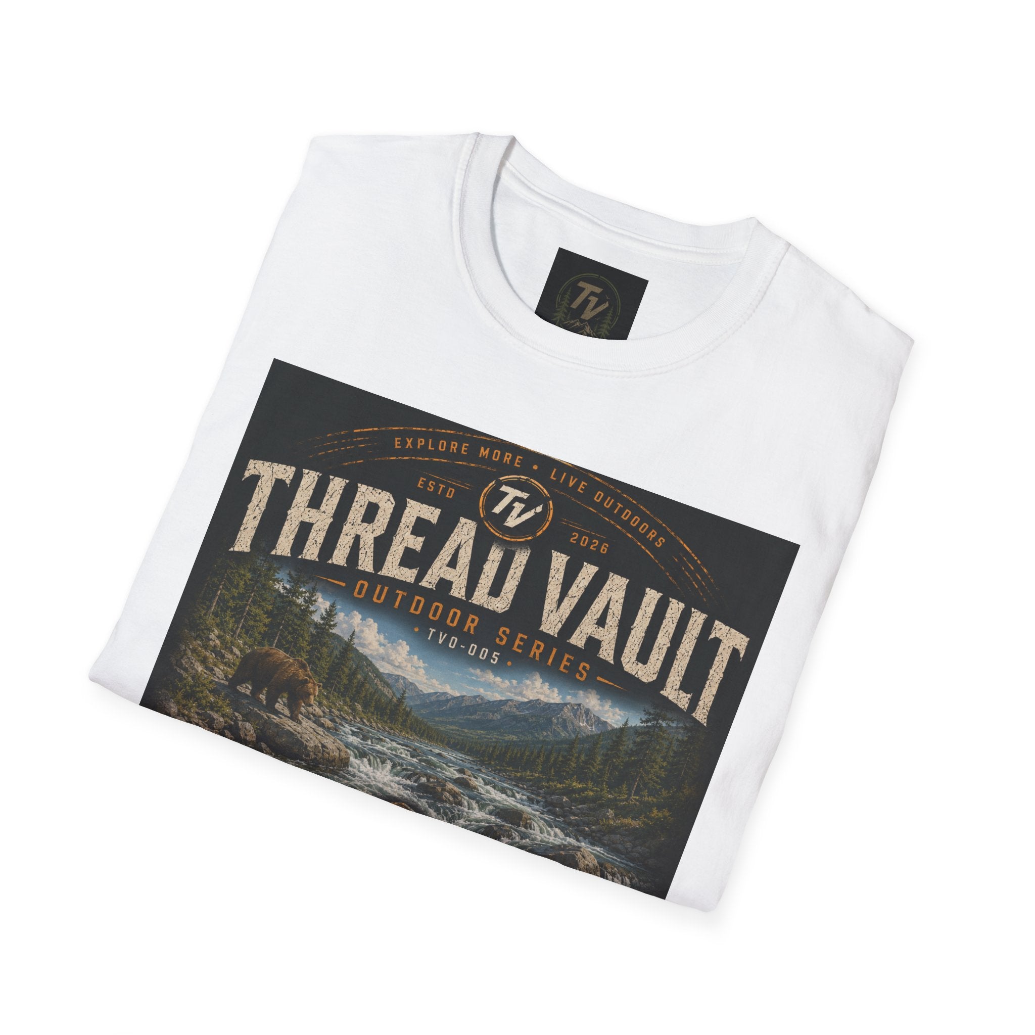 River Rapids | Outdoor Series | TVO-005 | Premium Graphic Tee
